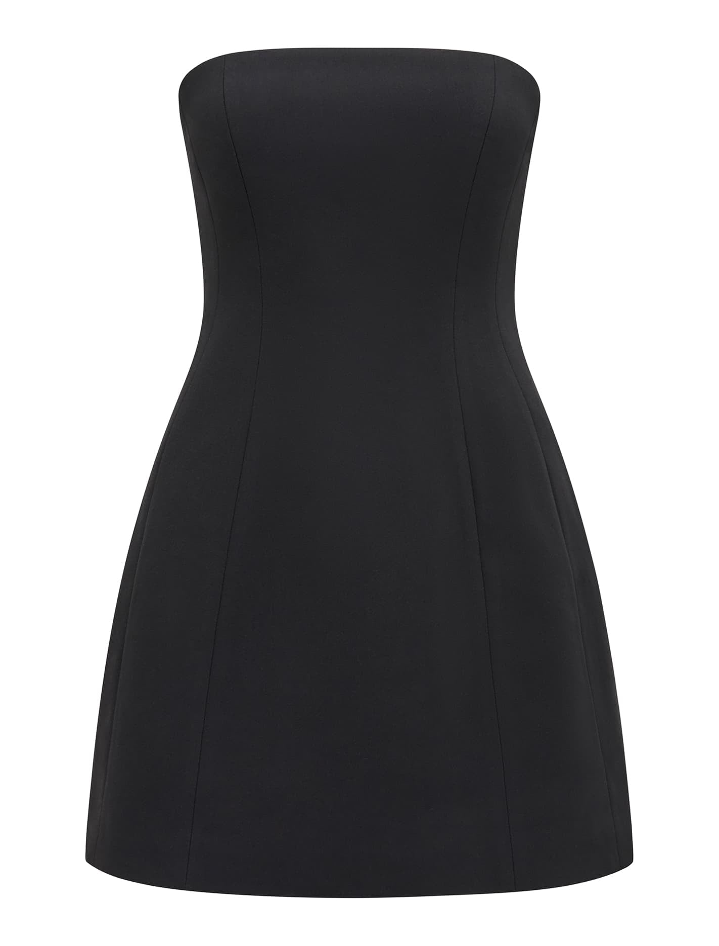 Tahlie Strapless Mini Dress Black_mannequin