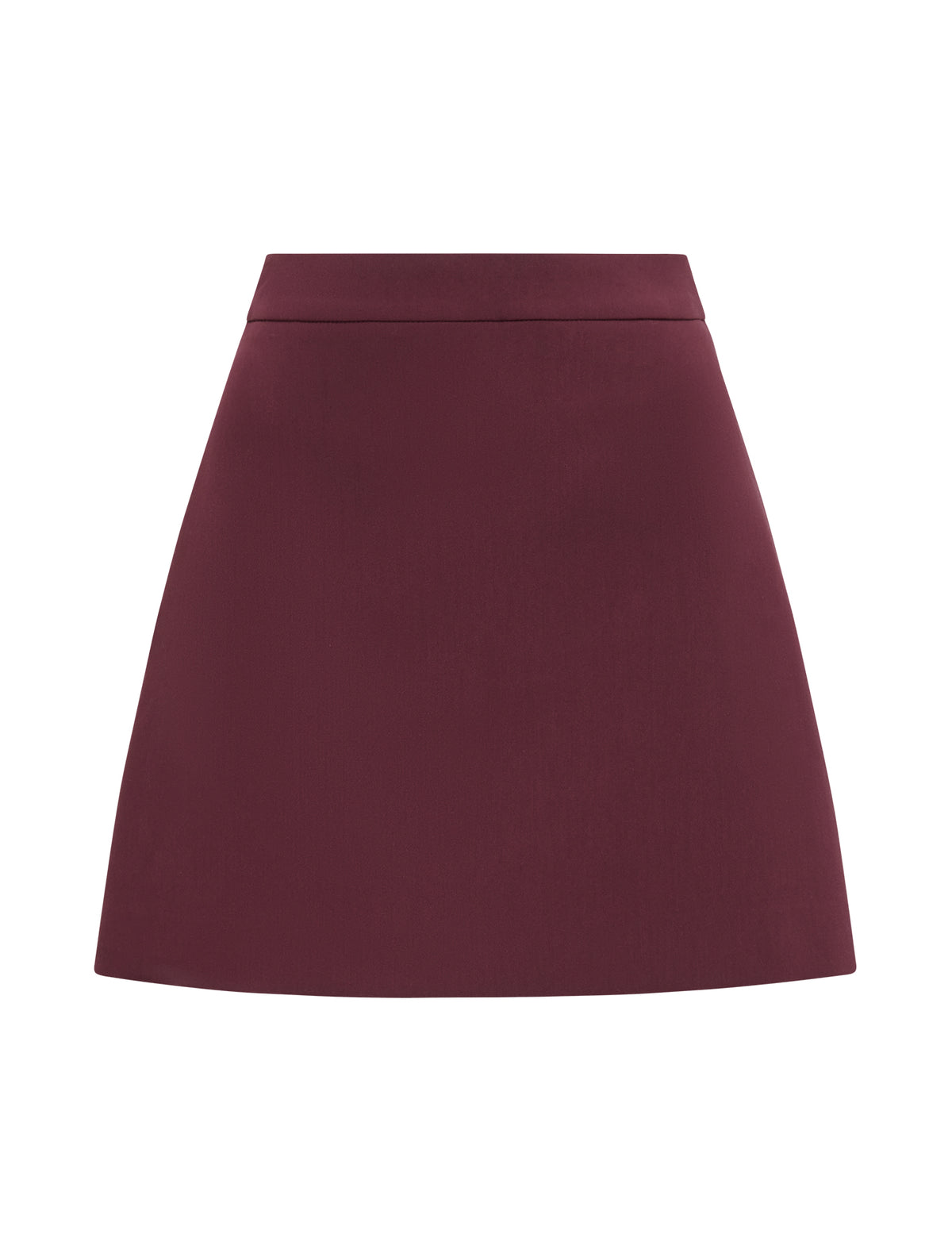 Lee A-Line Mini Skirt Cherry Lacquer Suit_mannequin