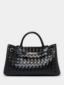 Winslow Weave East West Tote Black_mannequin