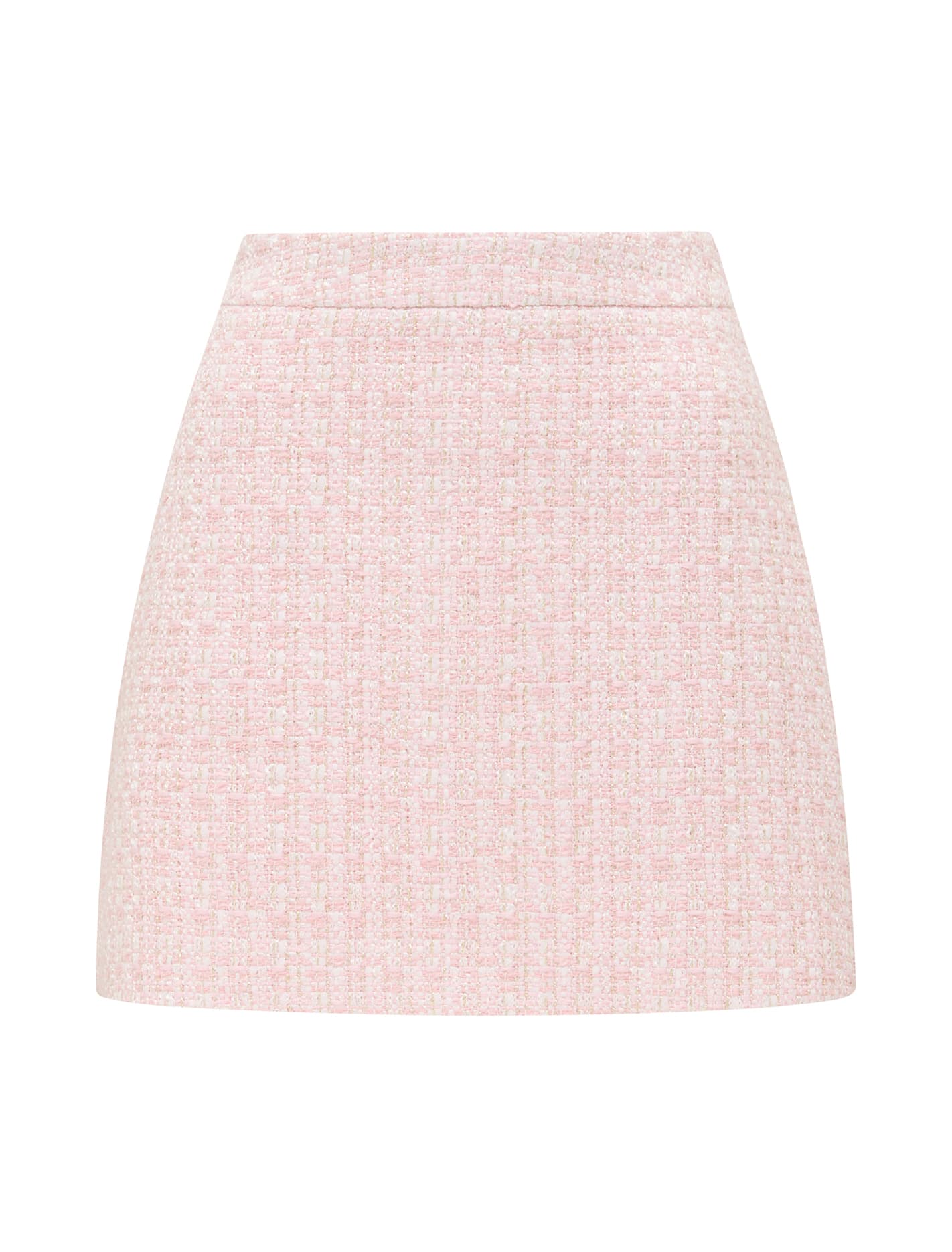 Lisa Boucle Mini Skirt Pink Boucle Suit_mannequin