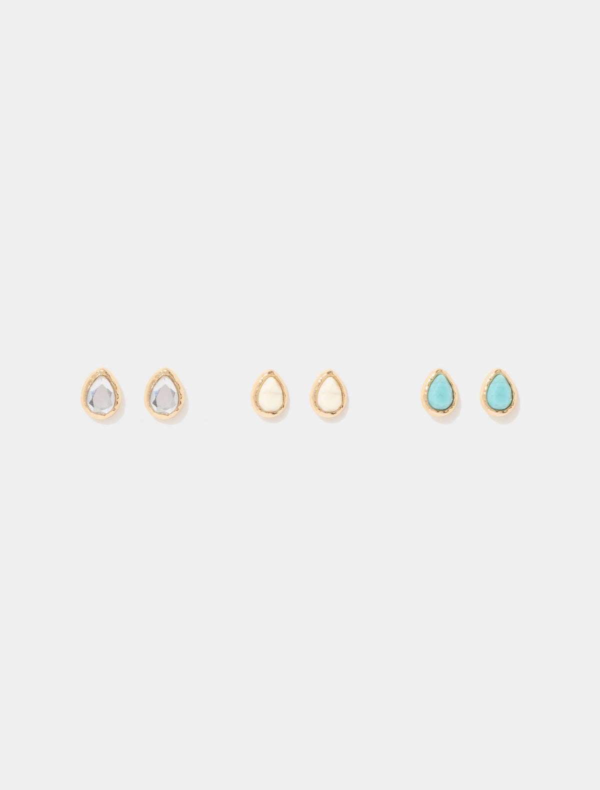 Mini Teardrop Multi Pack Earrings_mannequin