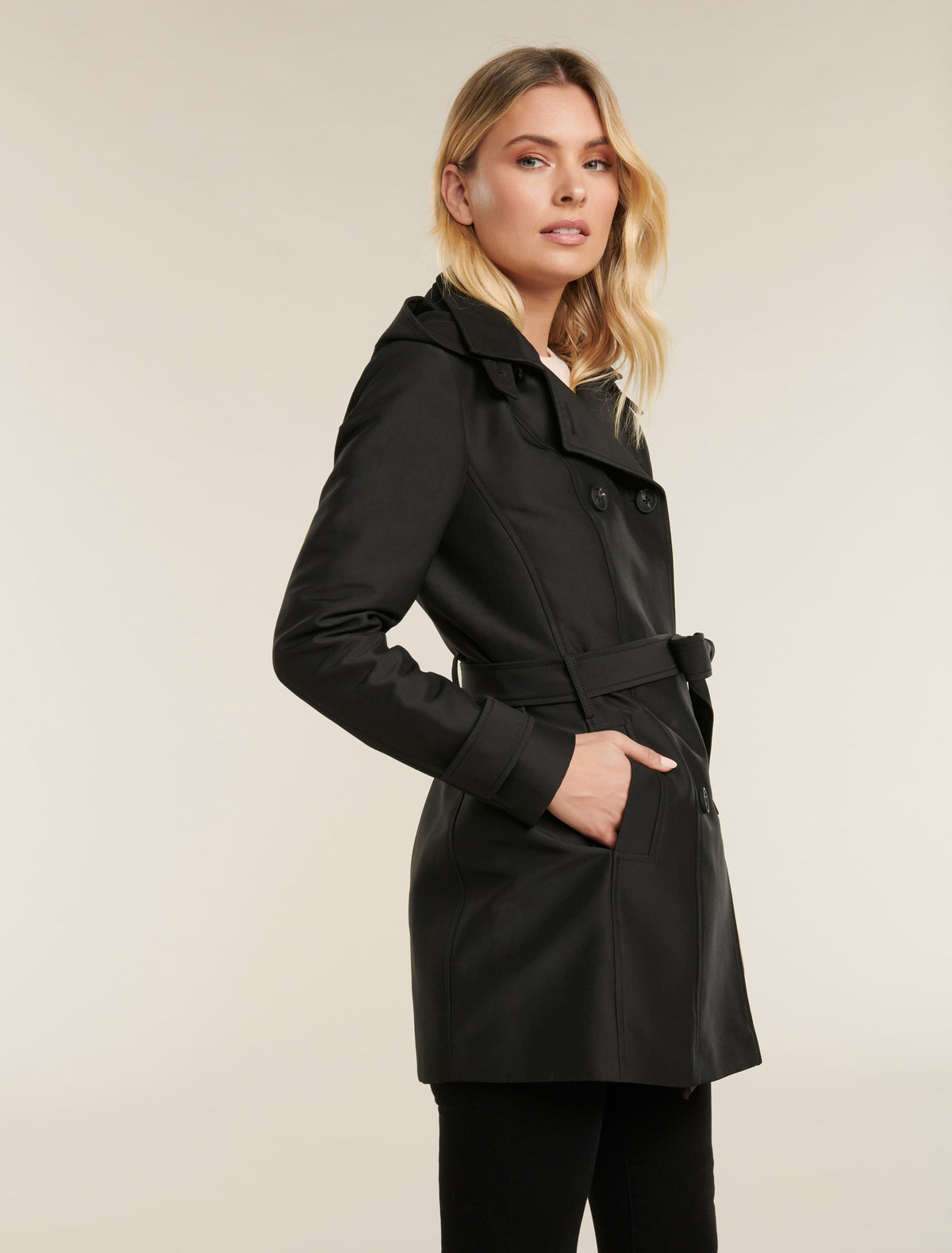 Sara Trench Coat Black