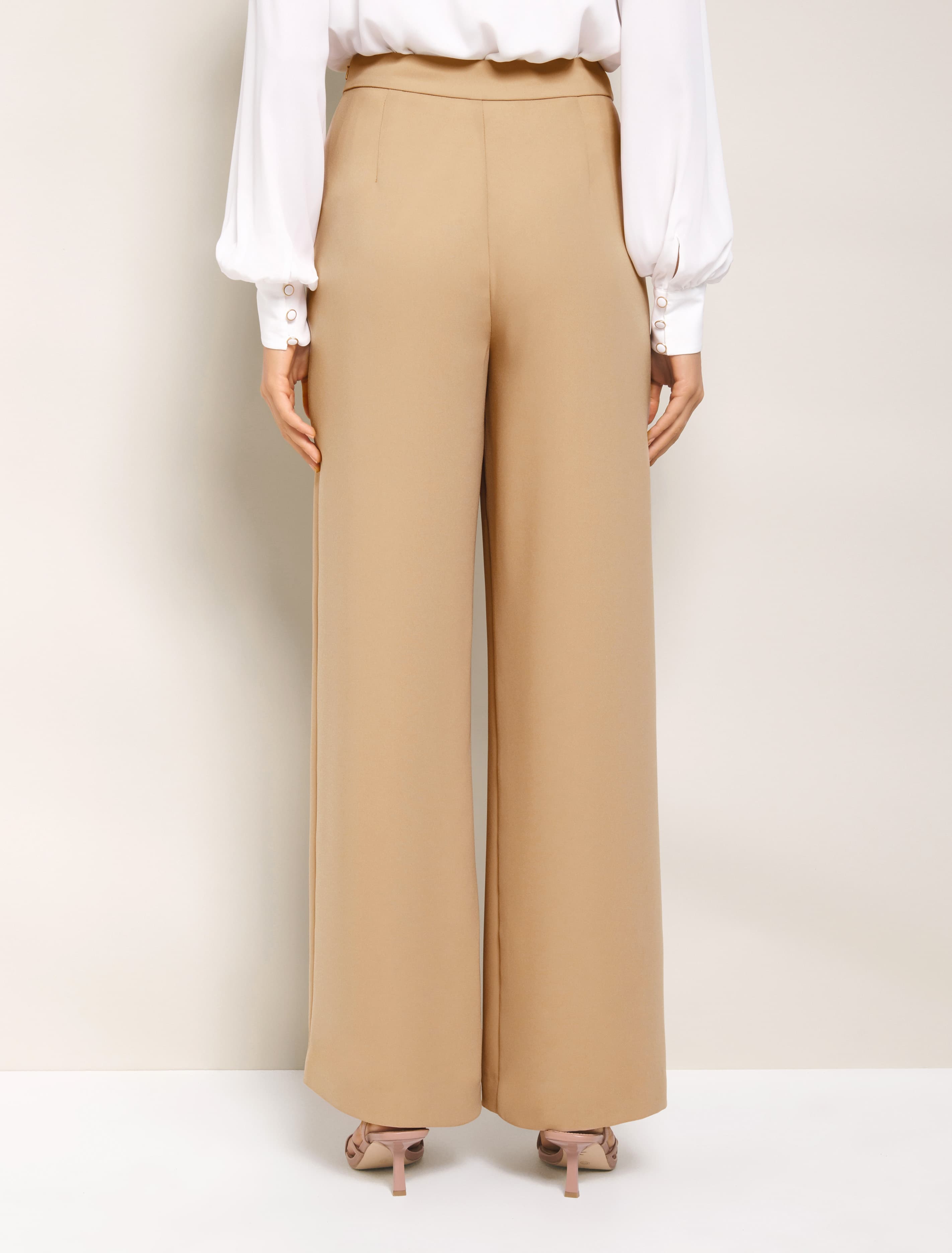 Elle Wide Leg Pant Camel