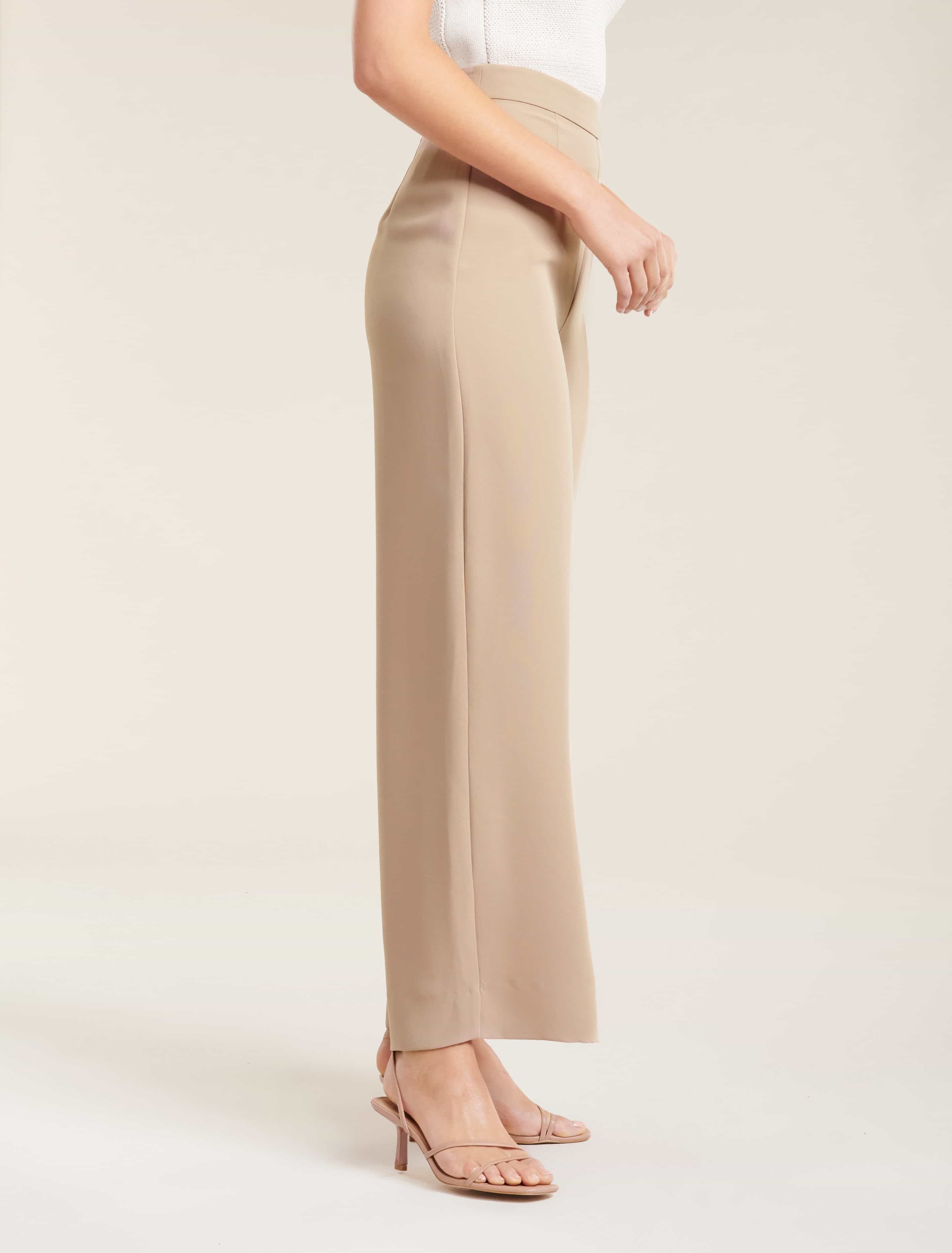 Elle Wide Leg Pant Camel