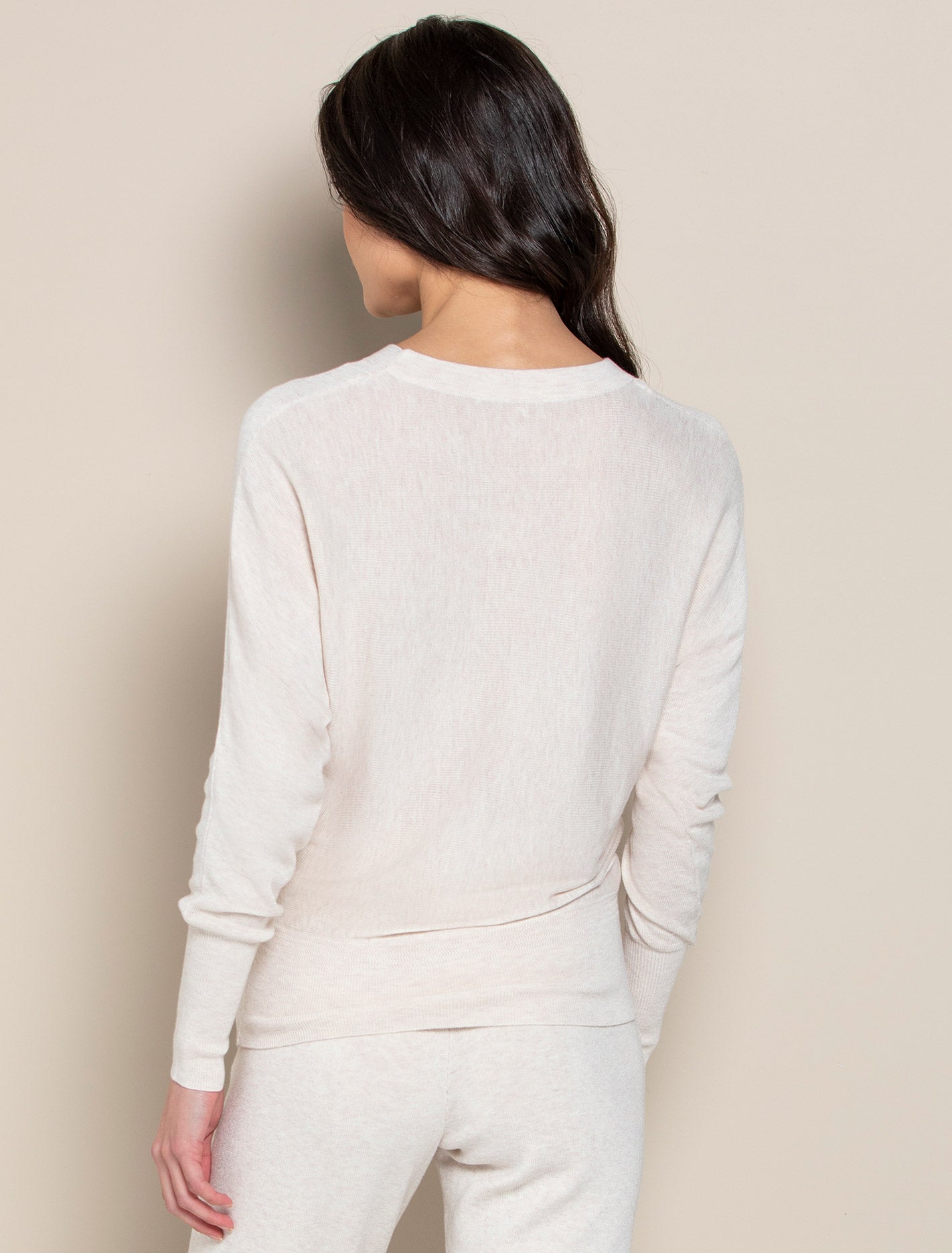 Jocelyn Batwing Jumper Buff Beige