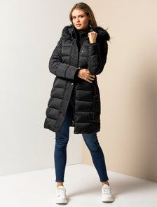 Darren Puffer Jacket Black