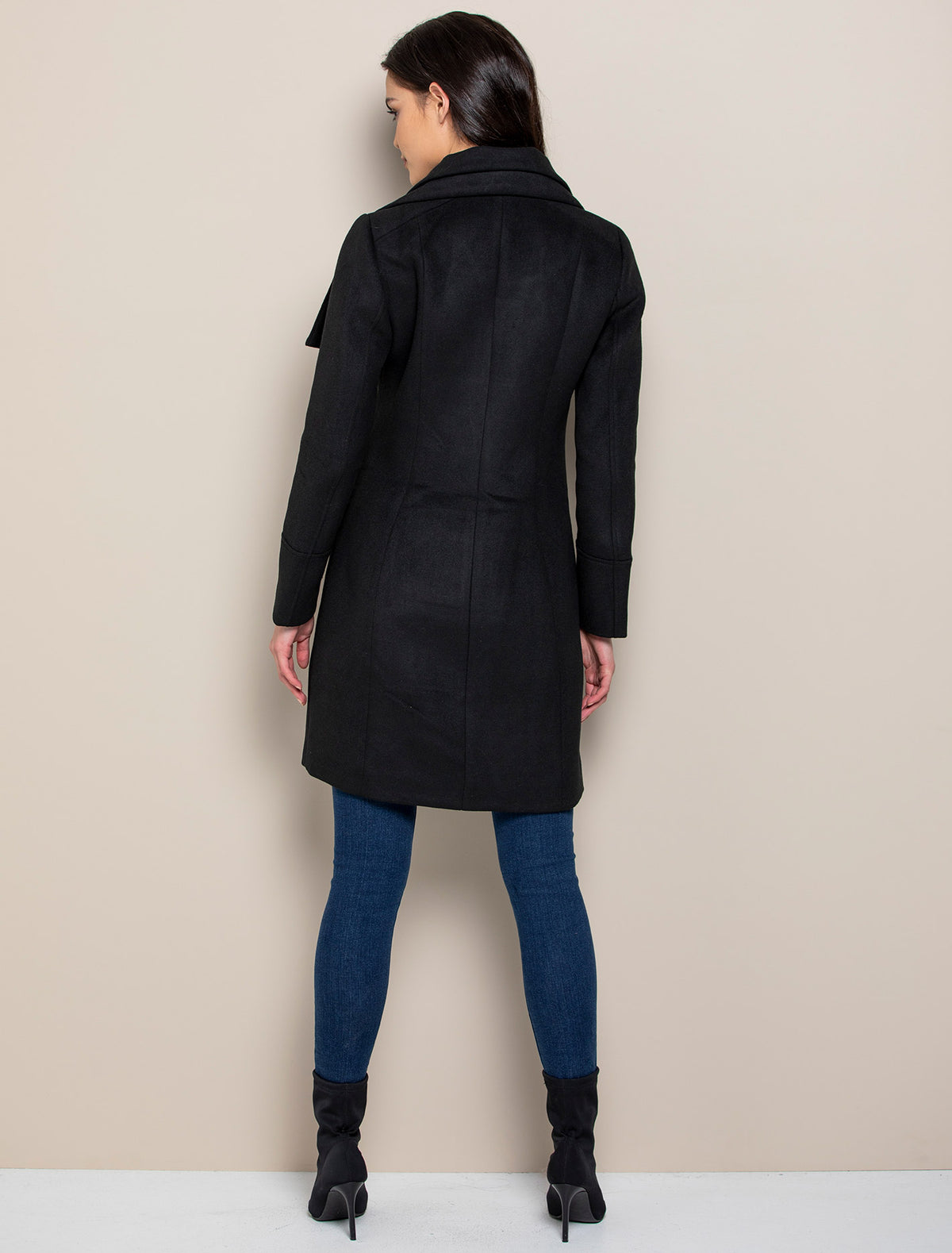 Athena biker coat Black