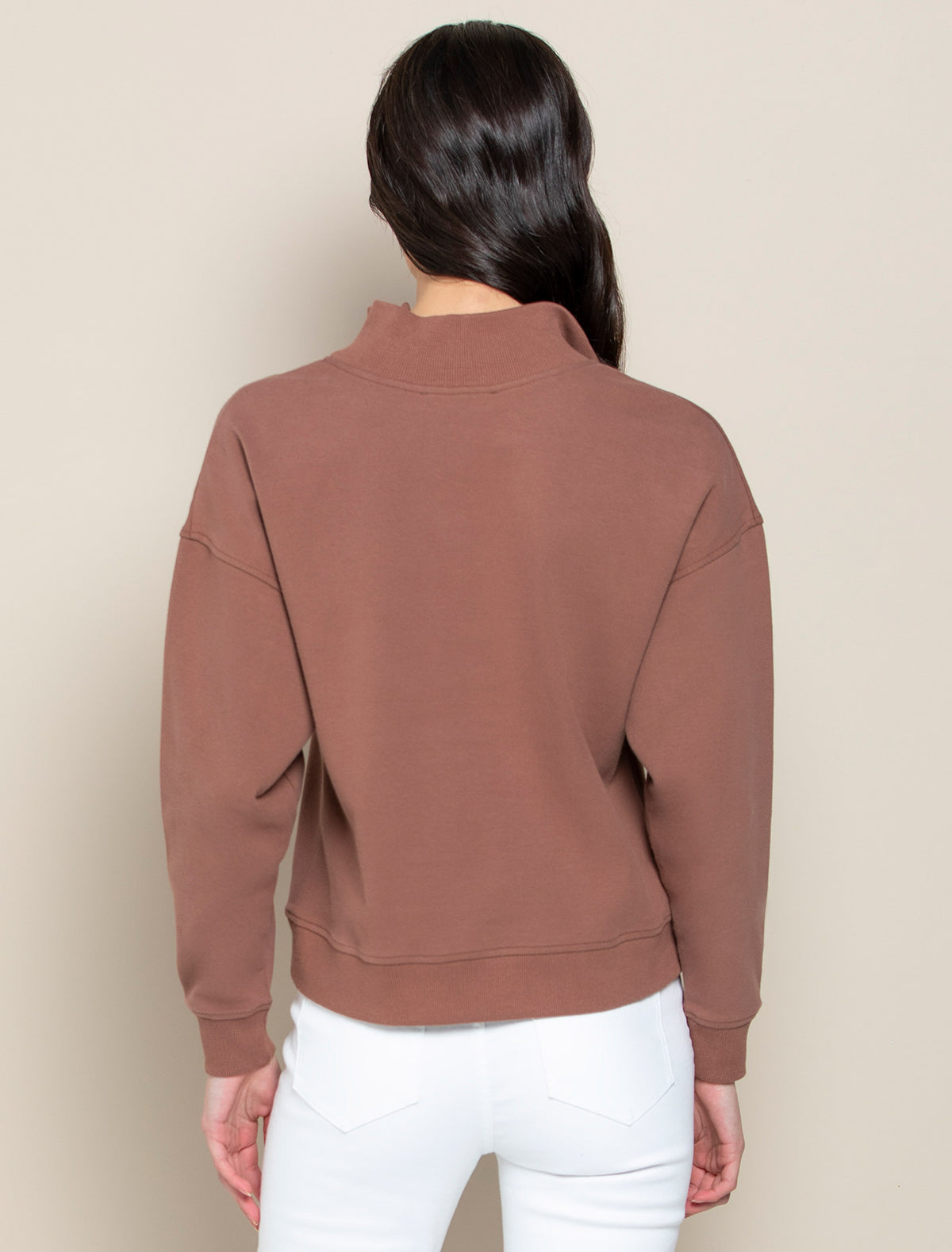 Olympia Collar Loungewear Jumper Earthly