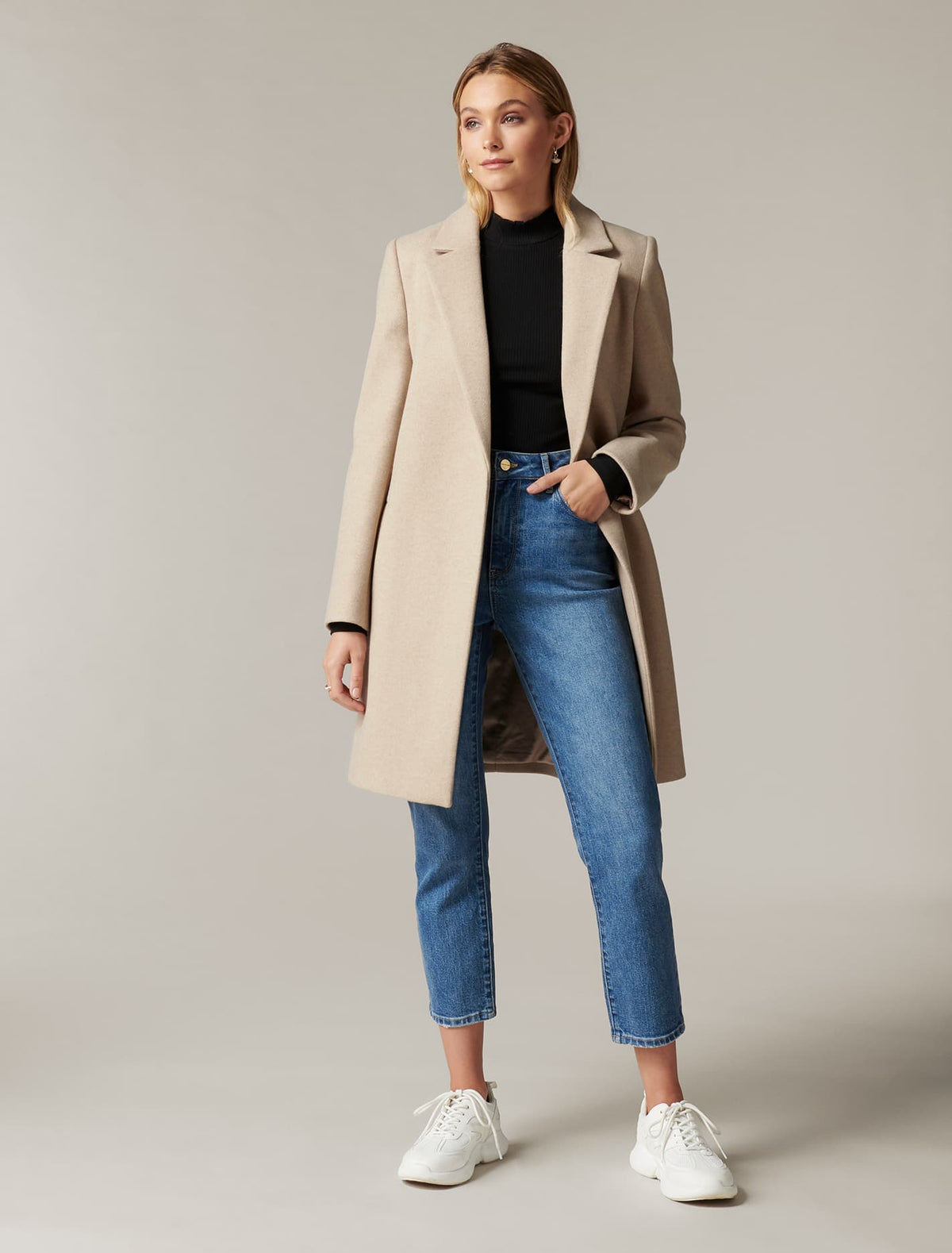 Kiana SB Coatigan Soft Camel