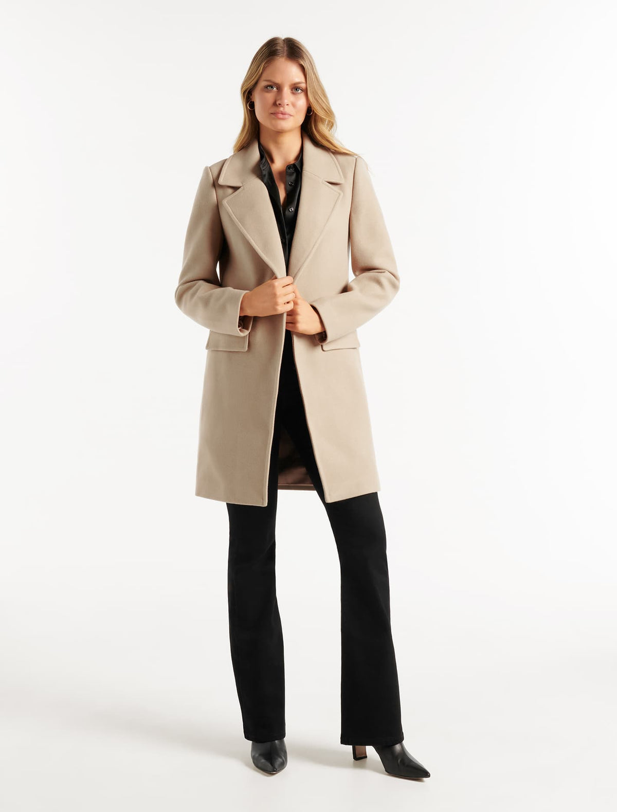 Kiana SB Coatigan Soft Camel