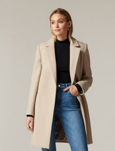 Kiana SB Coatigan Soft Camel
