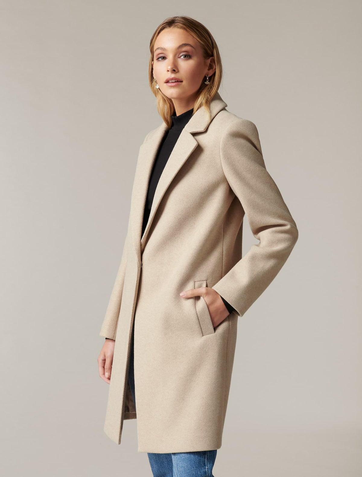 Kiana SB Coatigan Soft Camel