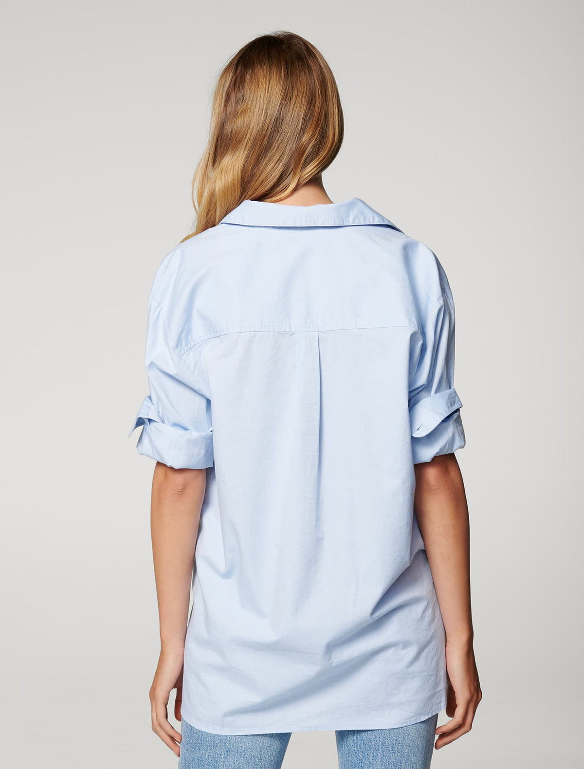 Leilani Chambray Shirt Blue