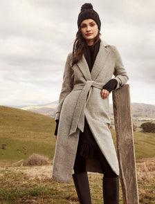 Bella Check Coat