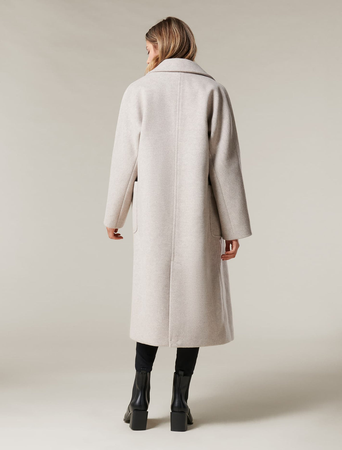 Gem  overcoat Soft Oatmeal