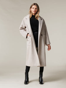 Gem  overcoat Soft Oatmeal