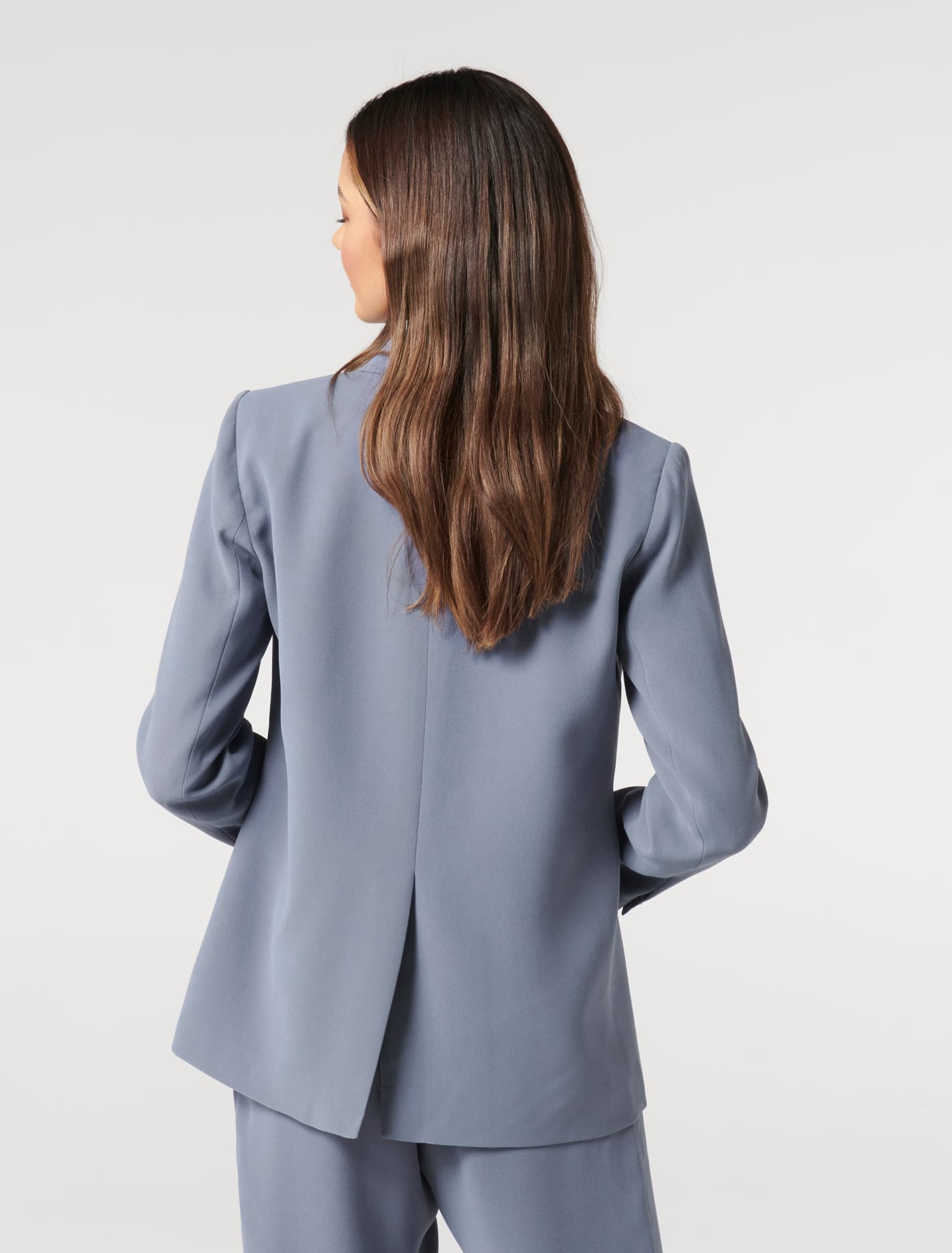 Penny Petite Oversized Blazer  Workwear Blue