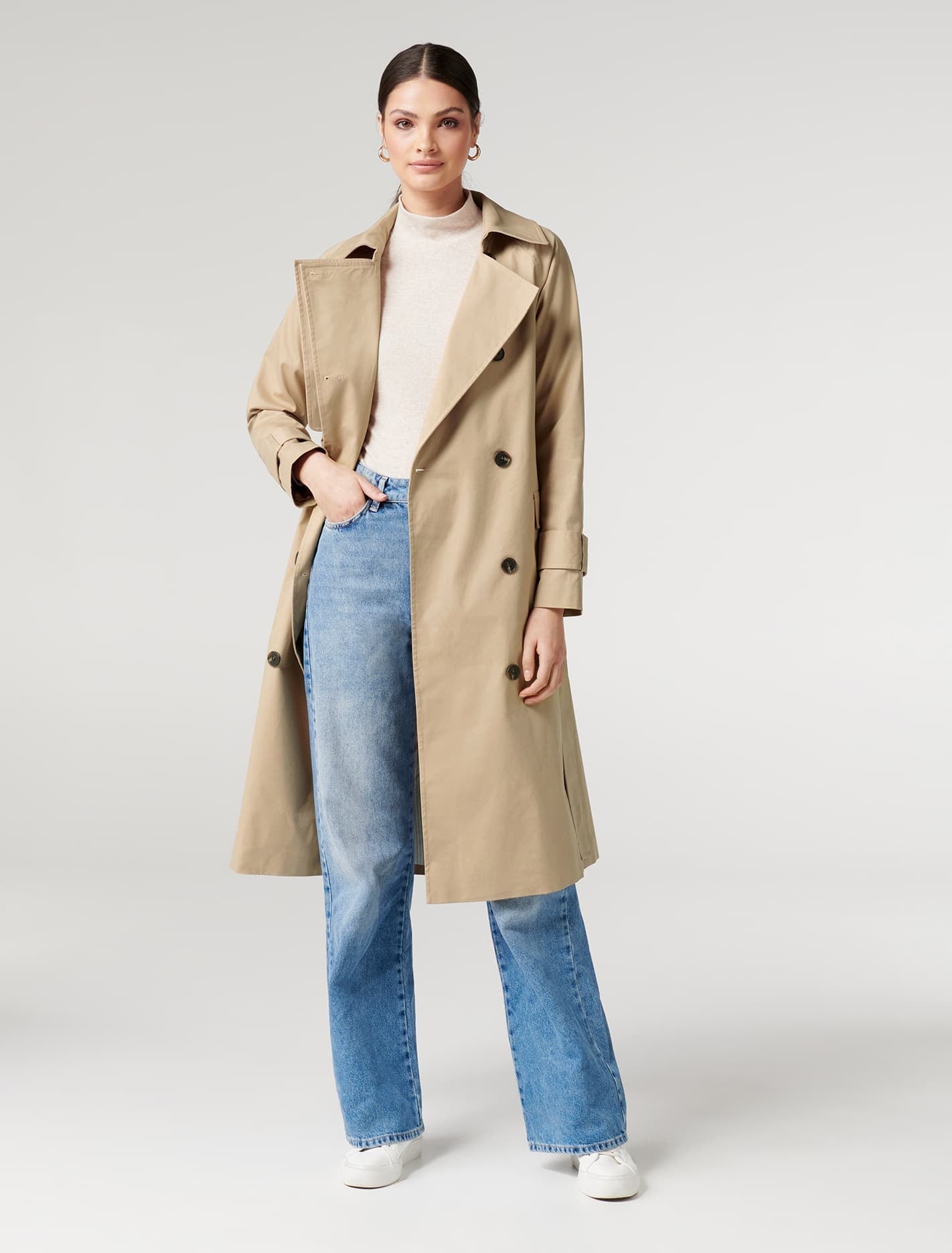 Frankie trench Camel