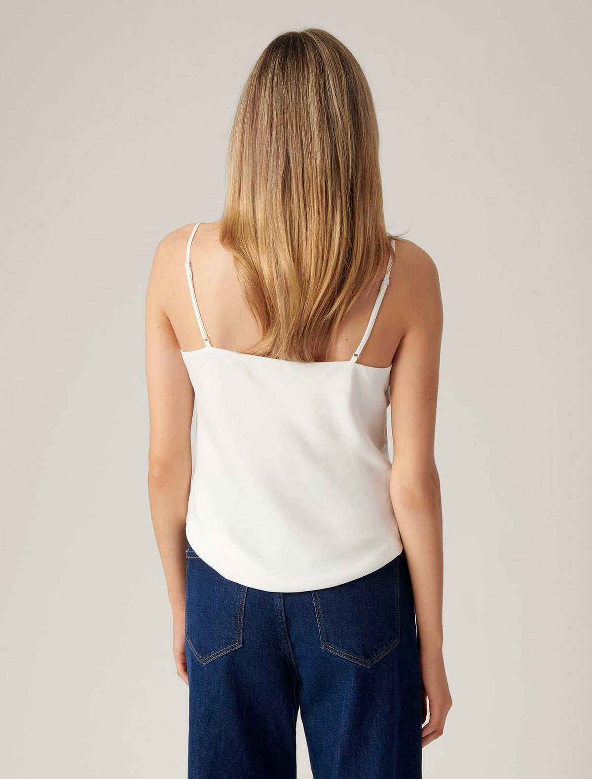 Rosalie Cowl Cami Porcelain