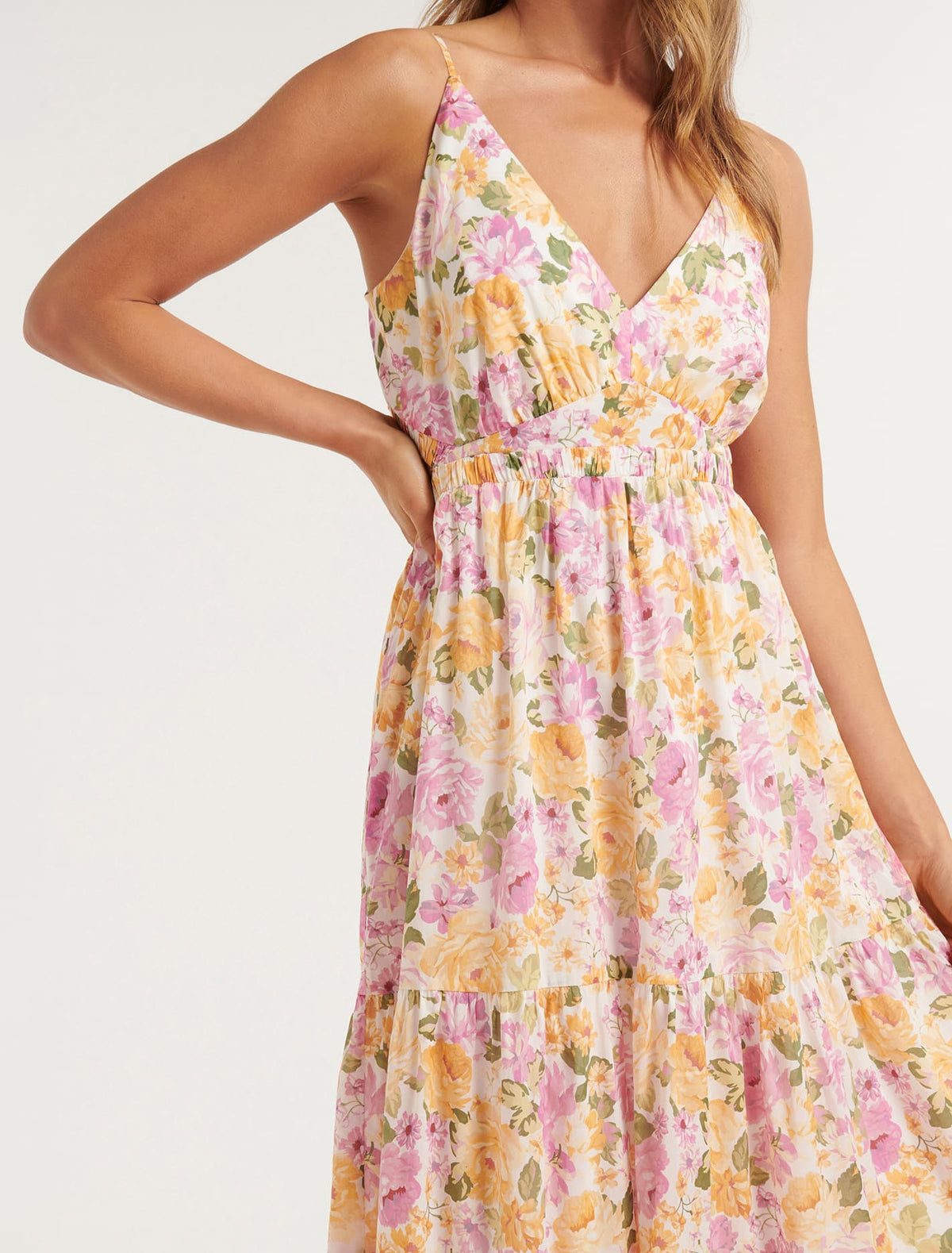 Seraphina Maxi Dress Light Bellevue Floral