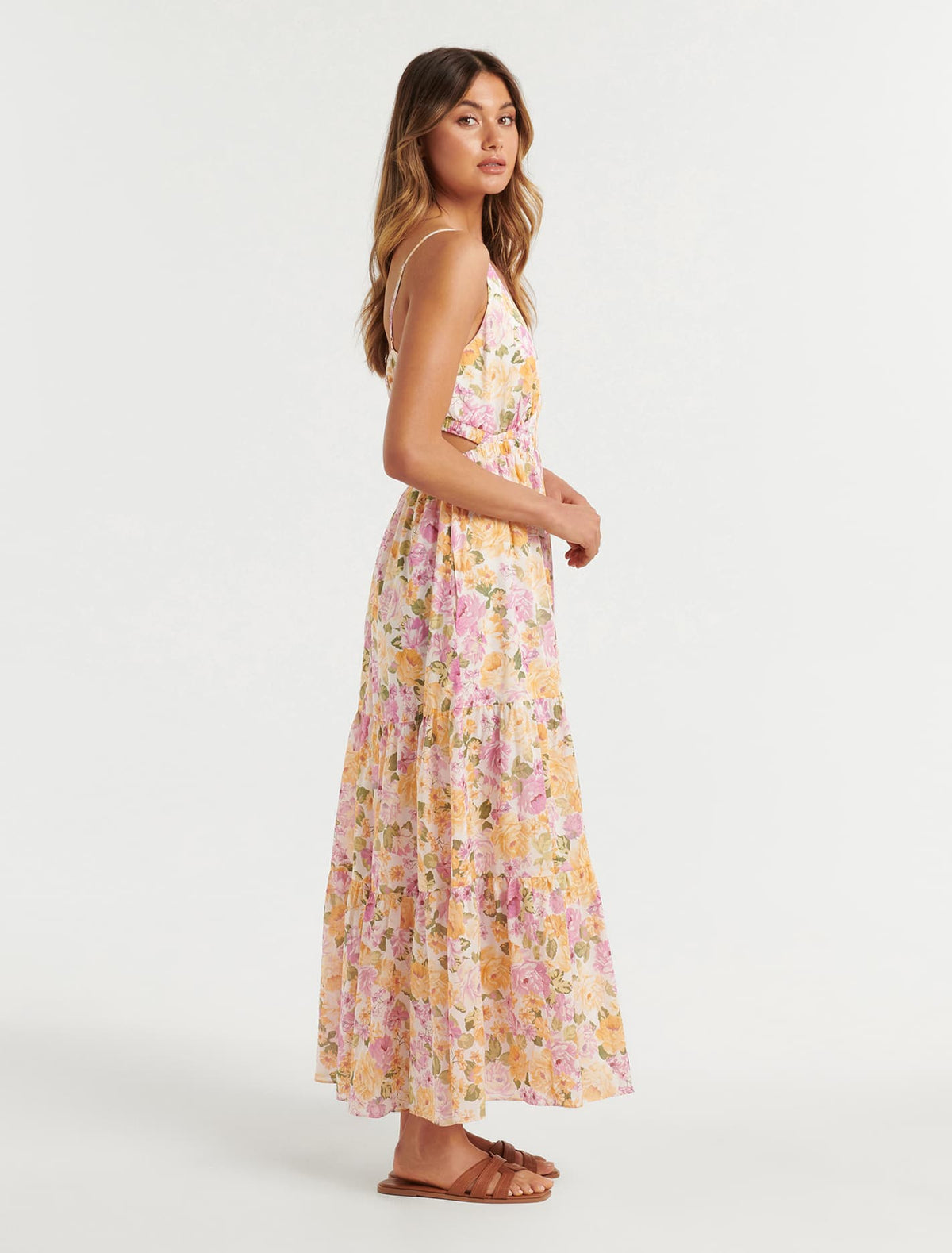Seraphina Maxi Dress Light Bellevue Floral
