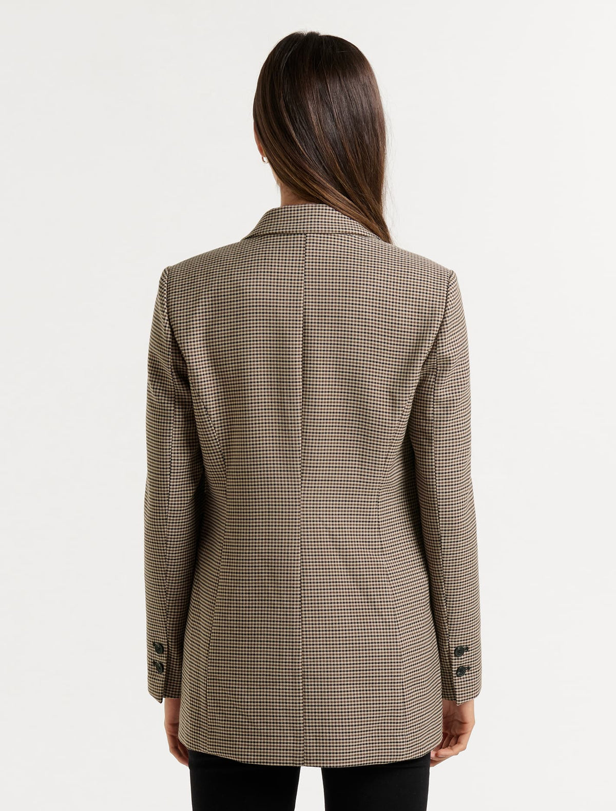 Naomi check blazer