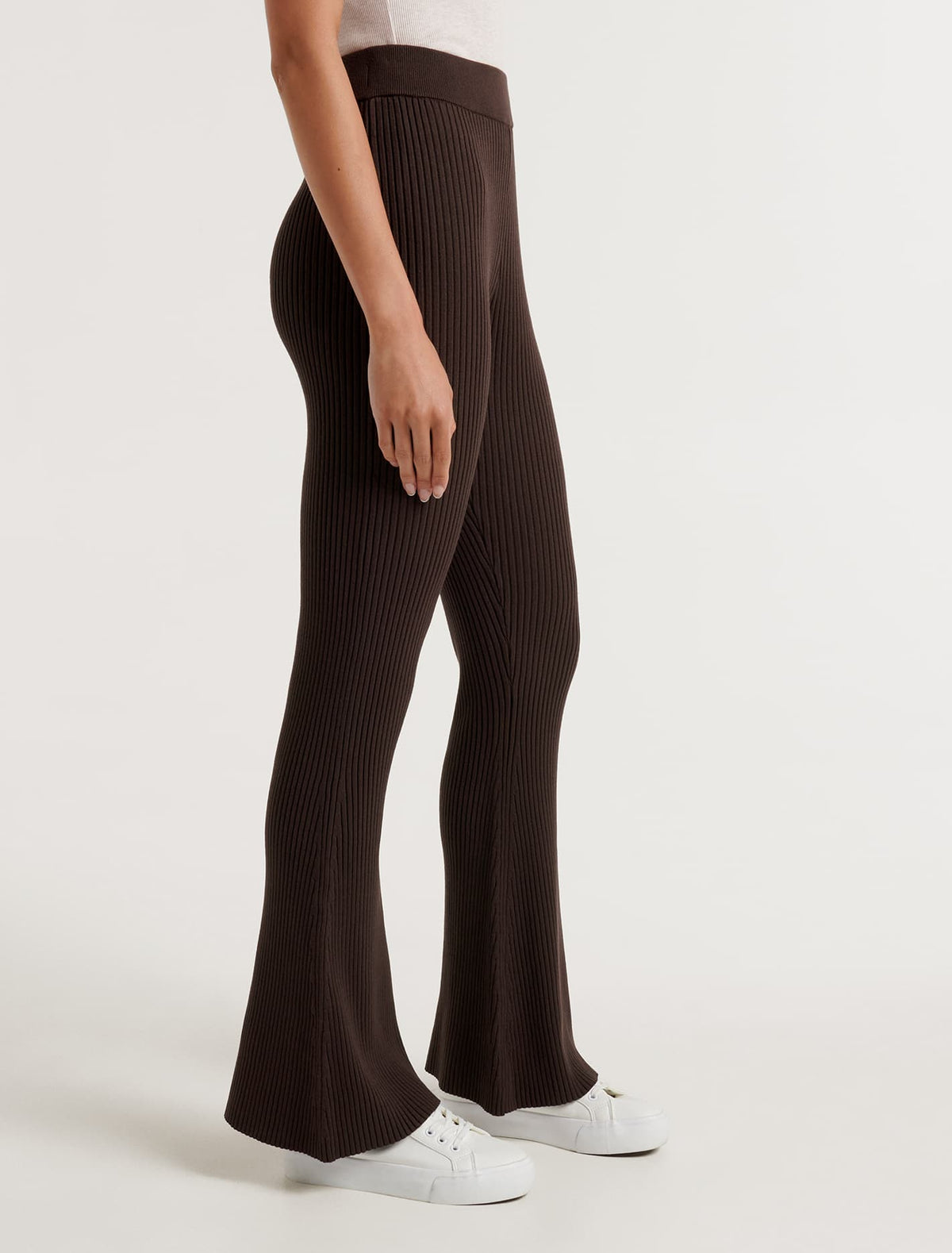 Emmy Knit Pant Bitter Chocolate