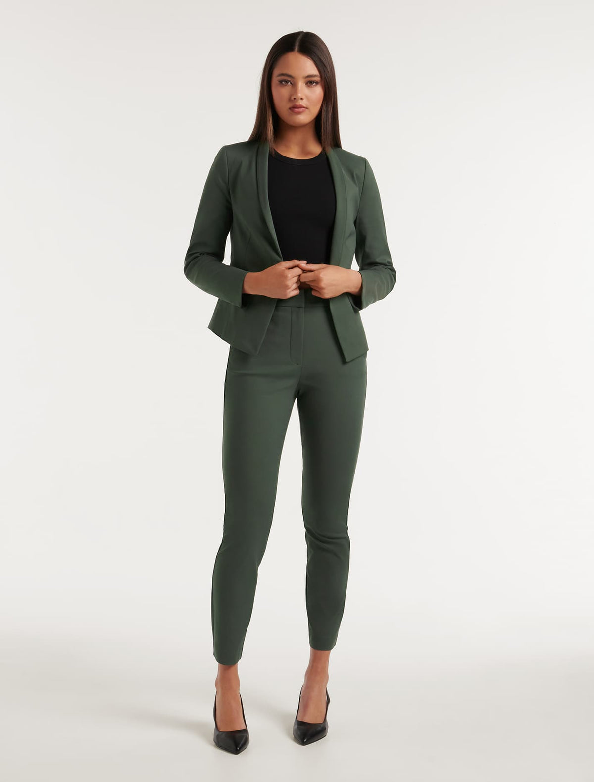 Alice Fitted Blazer Poison Ivy Suit