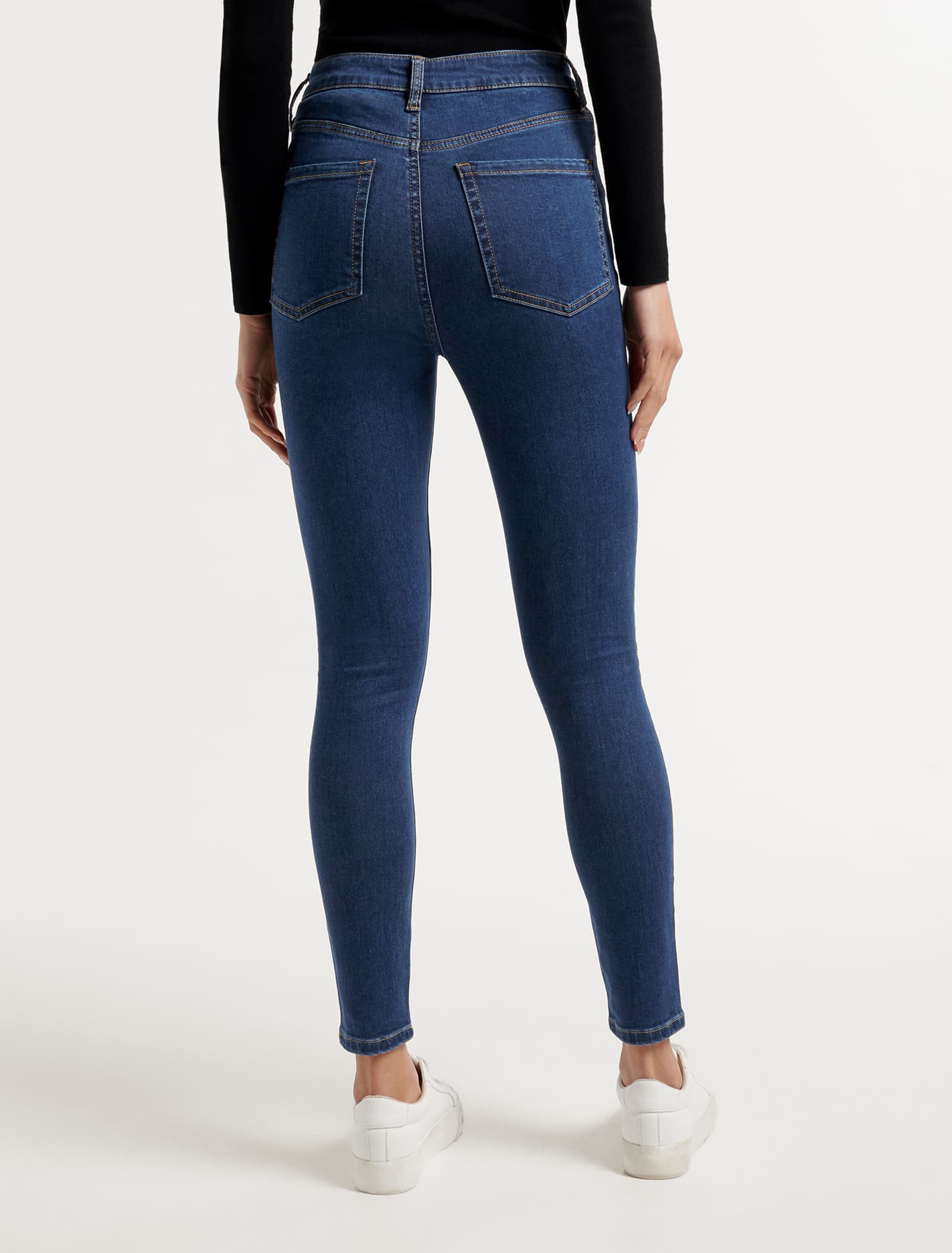 Bella Cropped High Rise Jean Dark Wash