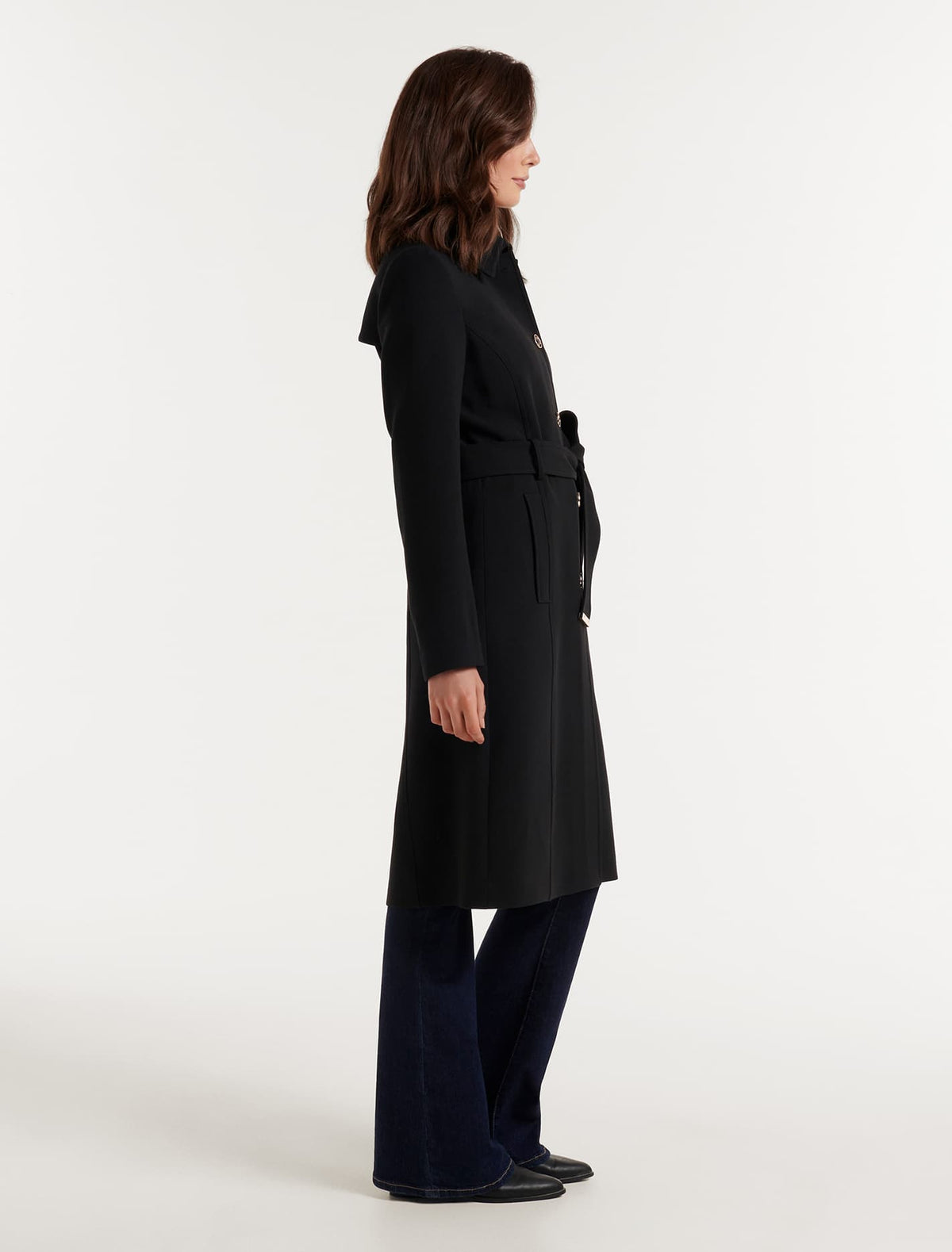 Clementine Trench Mac Black