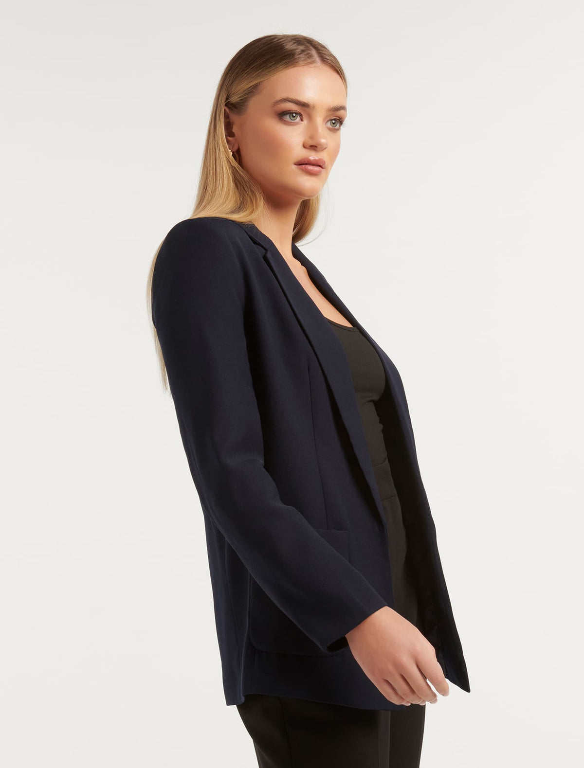 Tess BF Blazer Navy