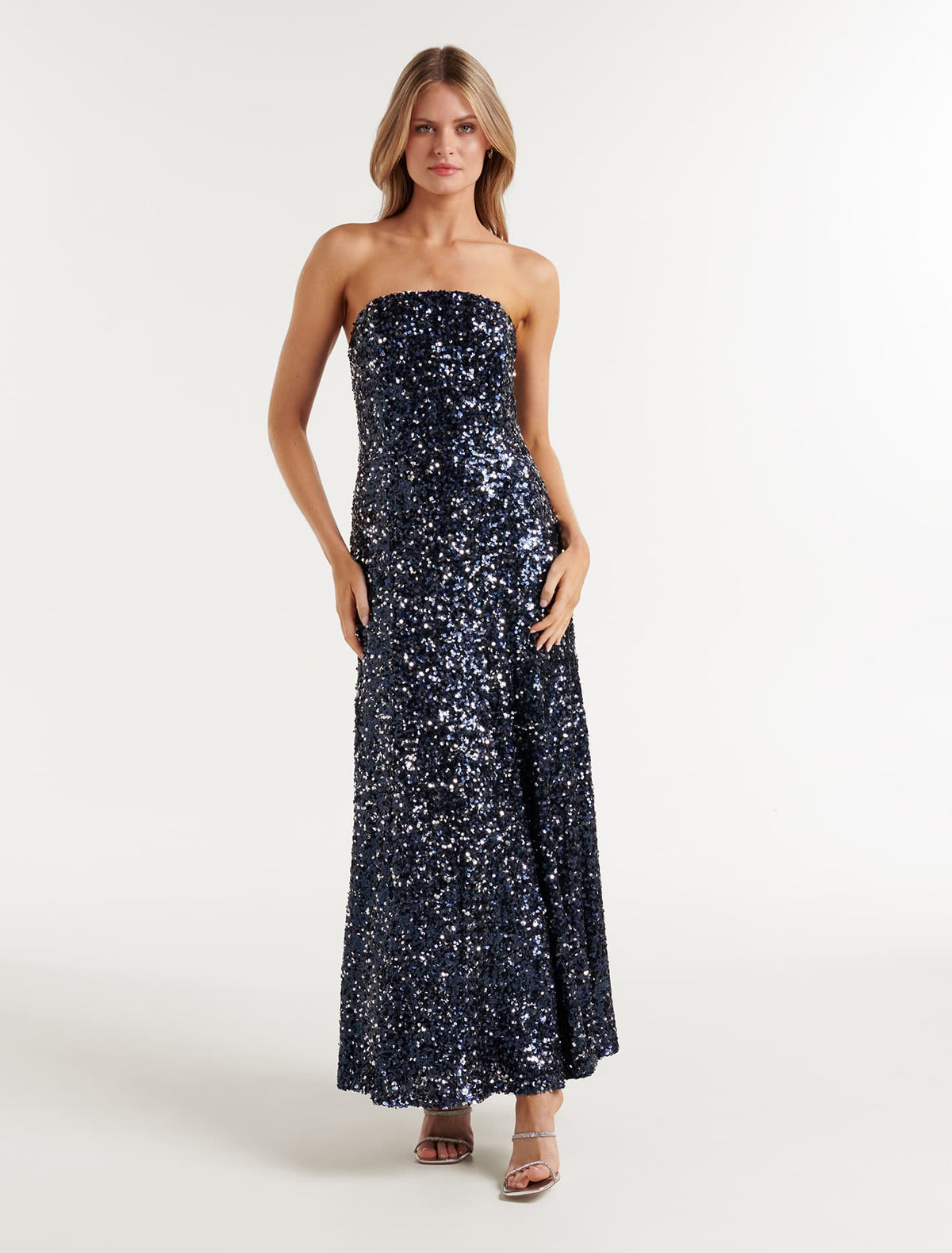 Antonia Sequin Prom Dress Midnight Blue