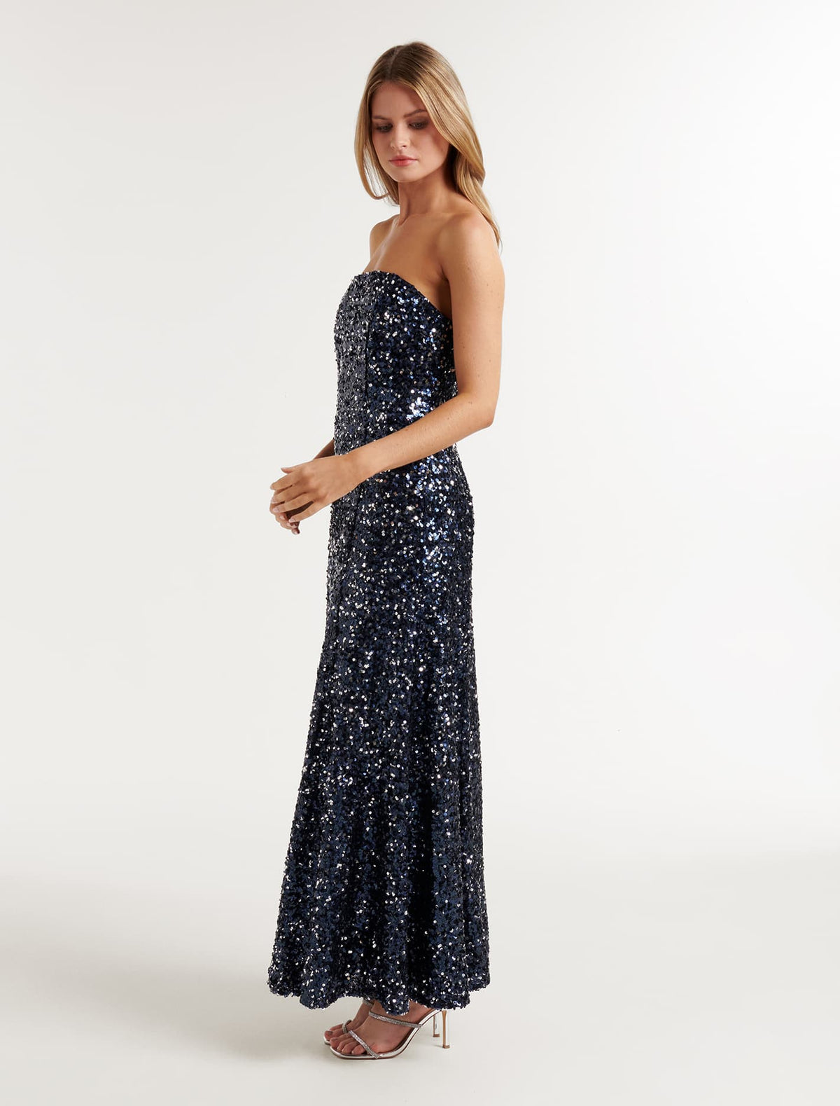 Antonia Sequin Prom Dress Midnight Blue