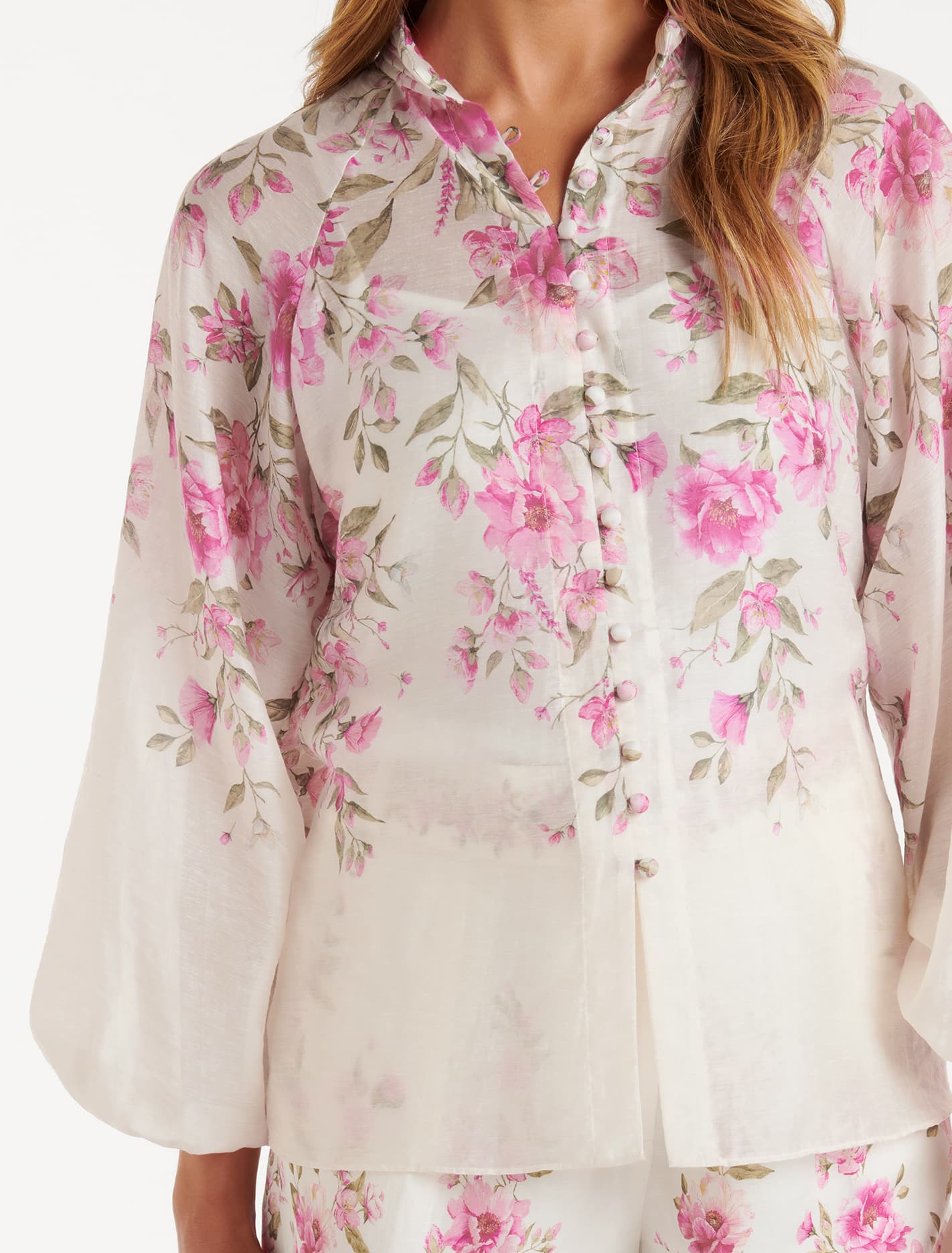 Celeste Raglan Blouse Olympia Floral