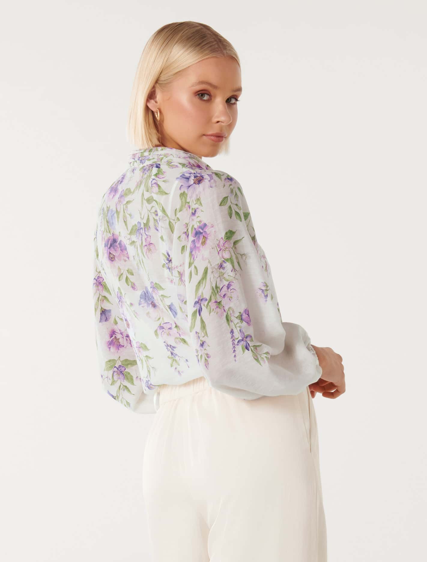Celeste Raglan Blouse Alma Floral