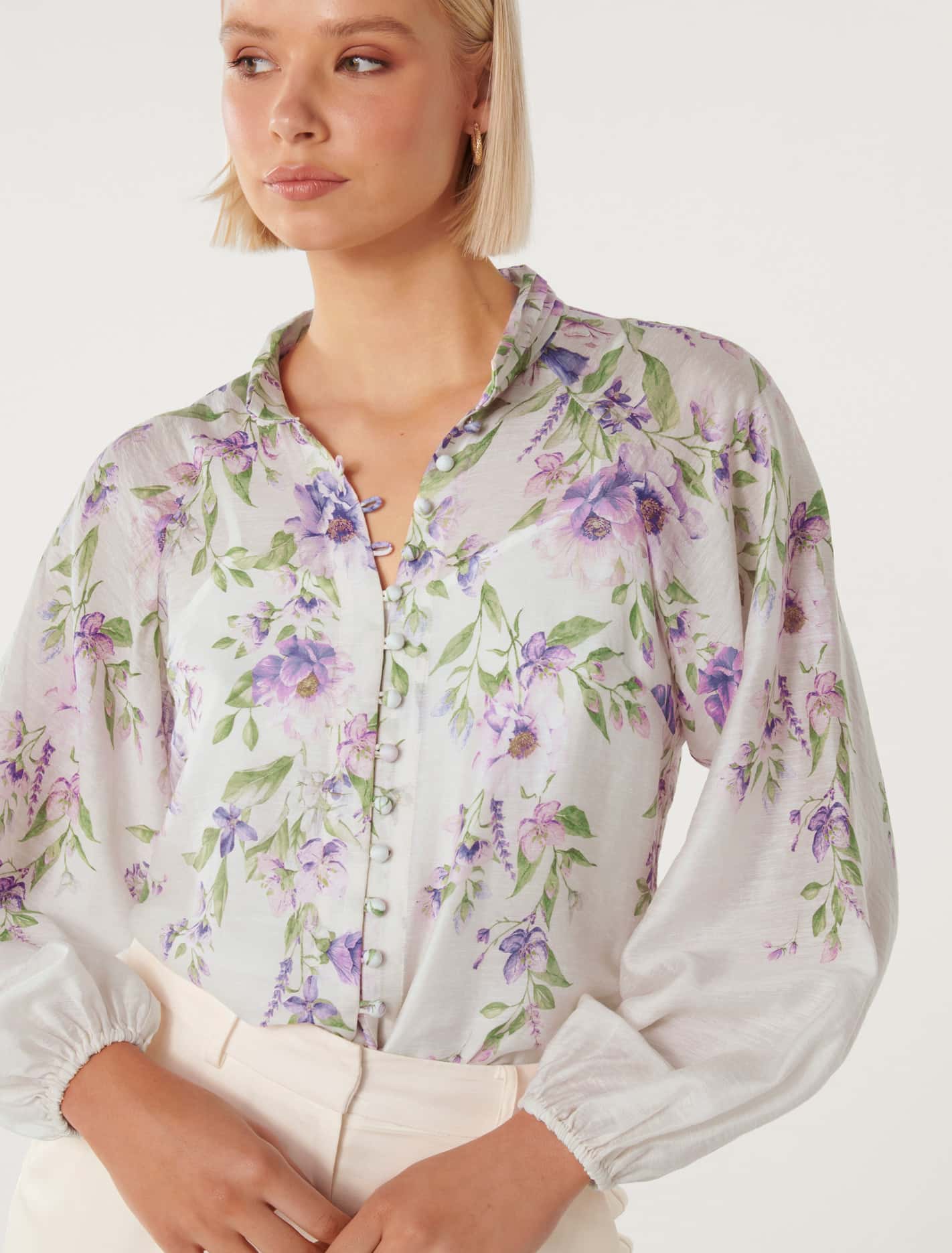Celeste Raglan Blouse Alma Floral