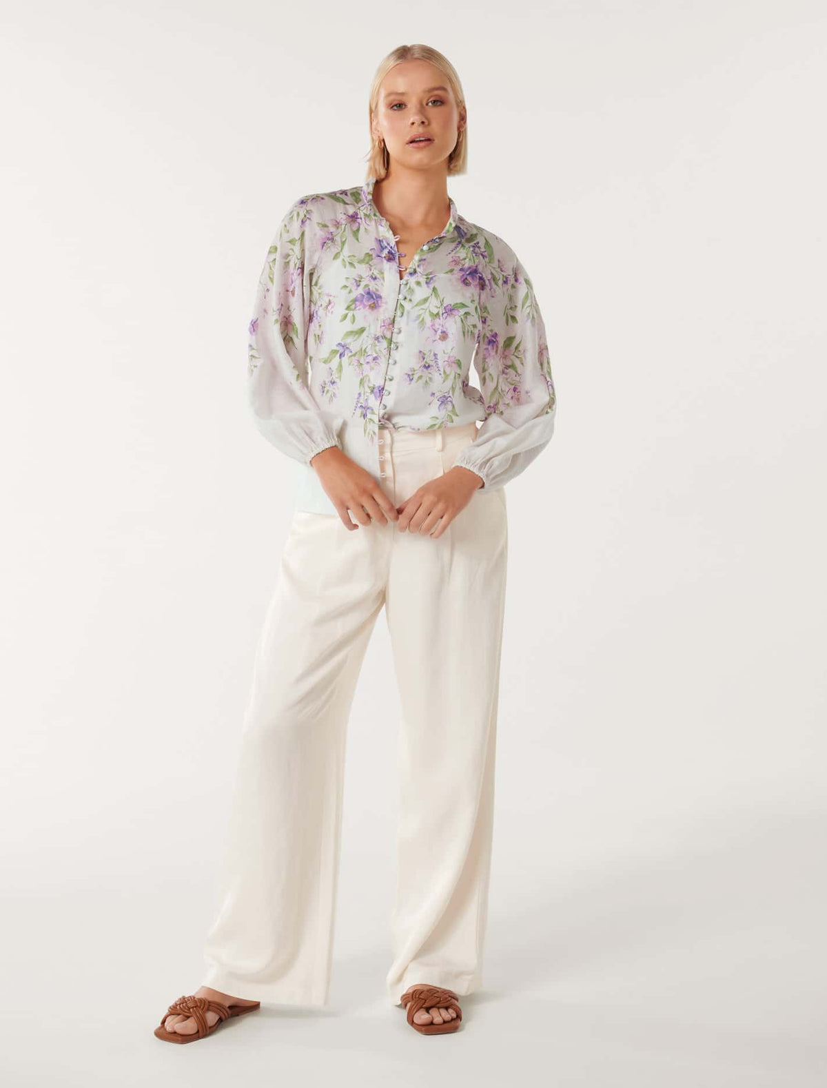 Celeste Raglan Blouse Alma Floral