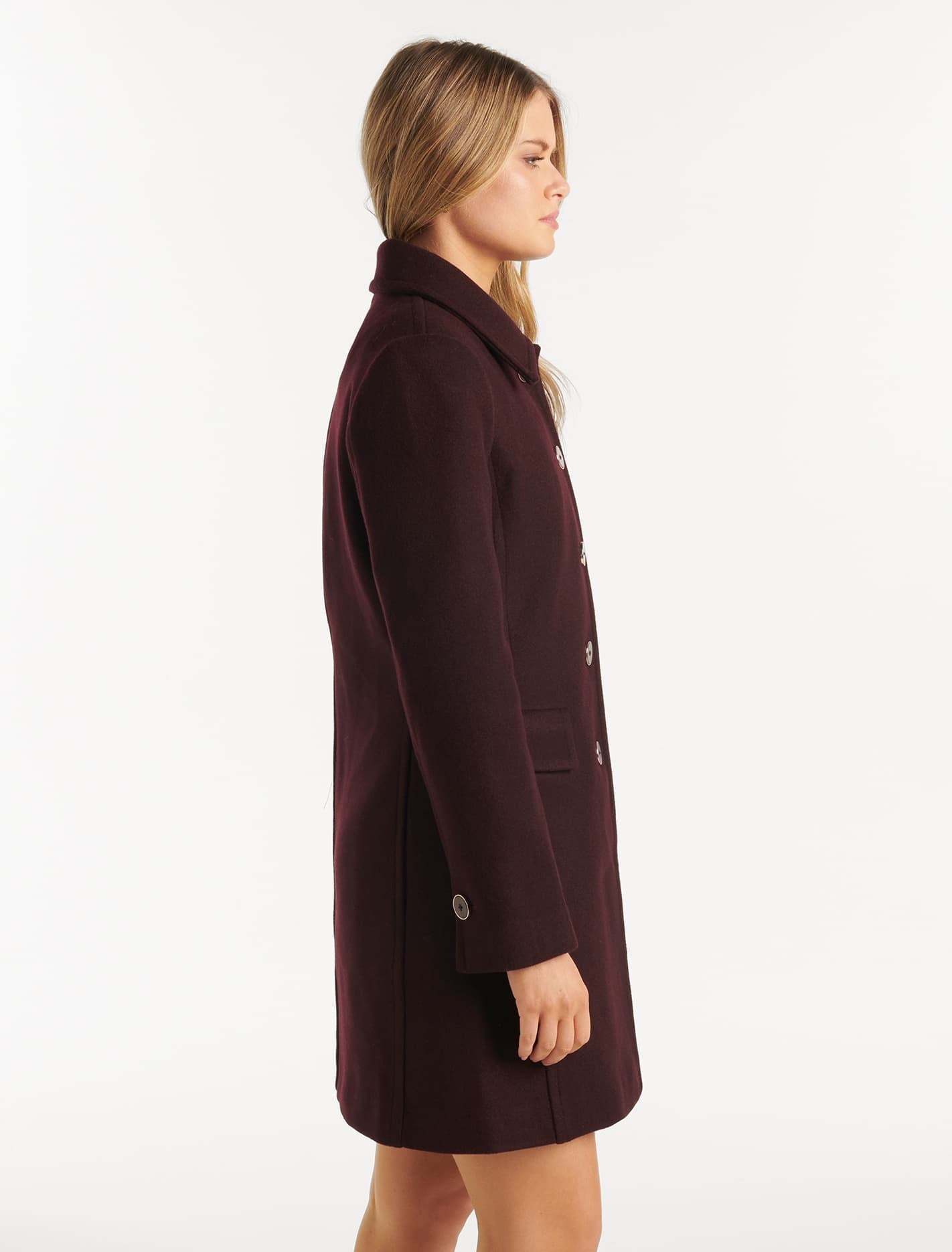 Amie Dolly Coat Spanish Wine