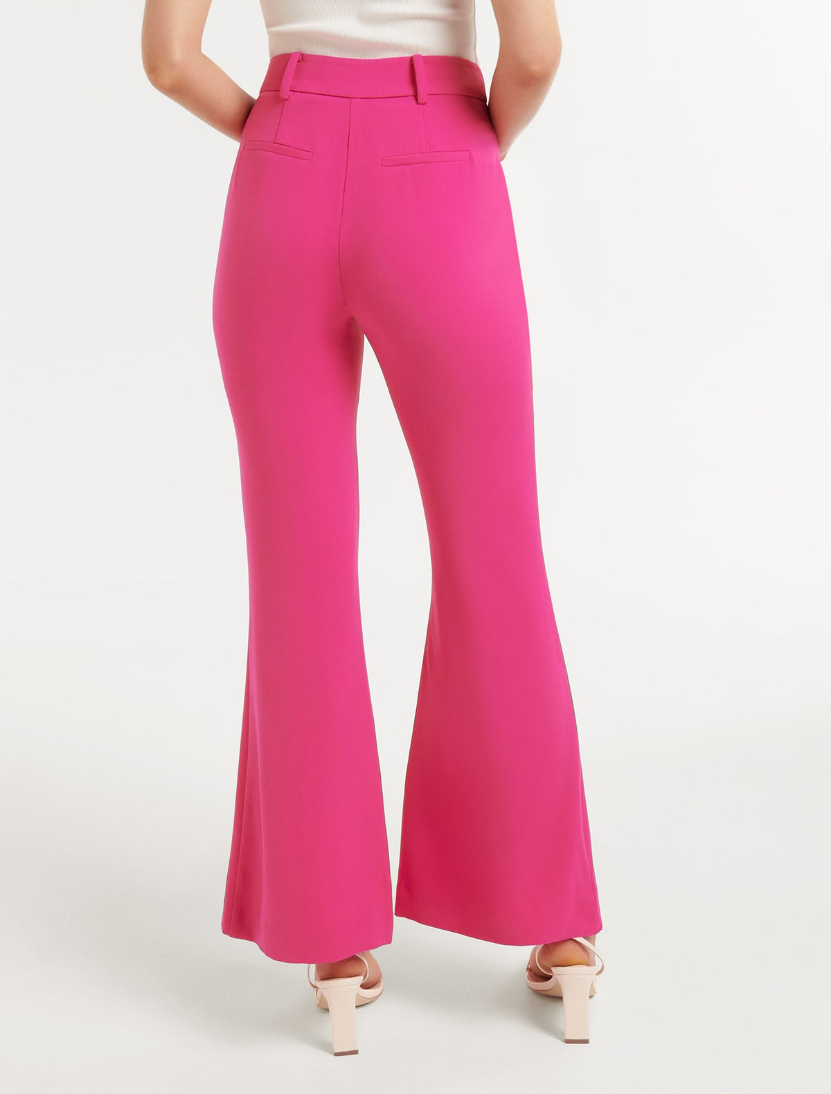 Jayda Flare Pants Fuchsia Pink Suit