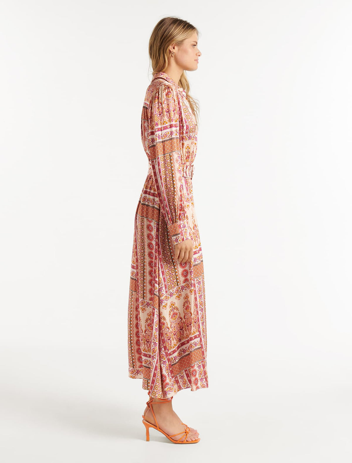 Sydney Paisley Shirt Dress Rio Paisley