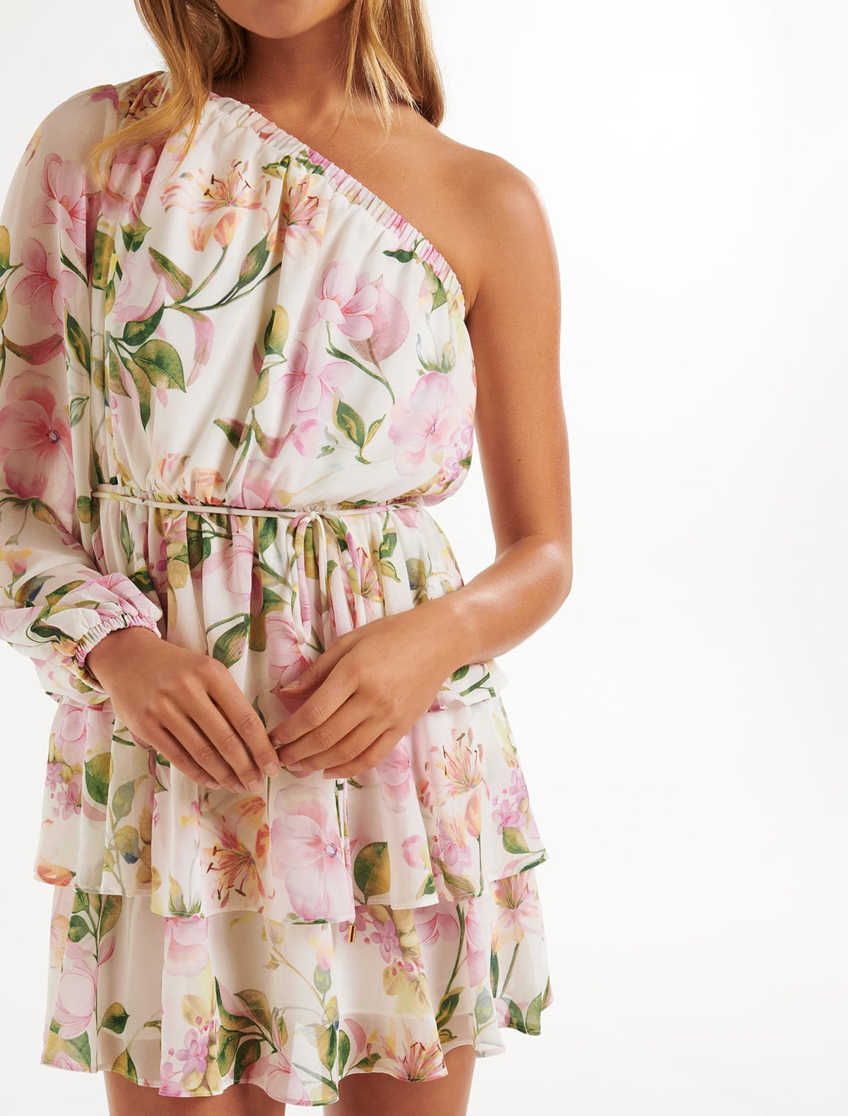 Sienna Asymm Tiered Mini Small Holland Floral