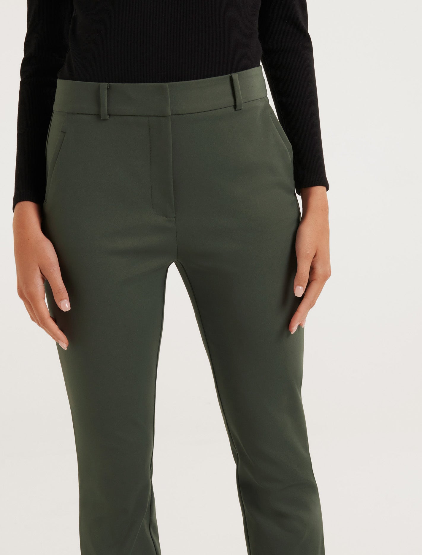 Grace 7/8th Slim Pants Poison Ivy
