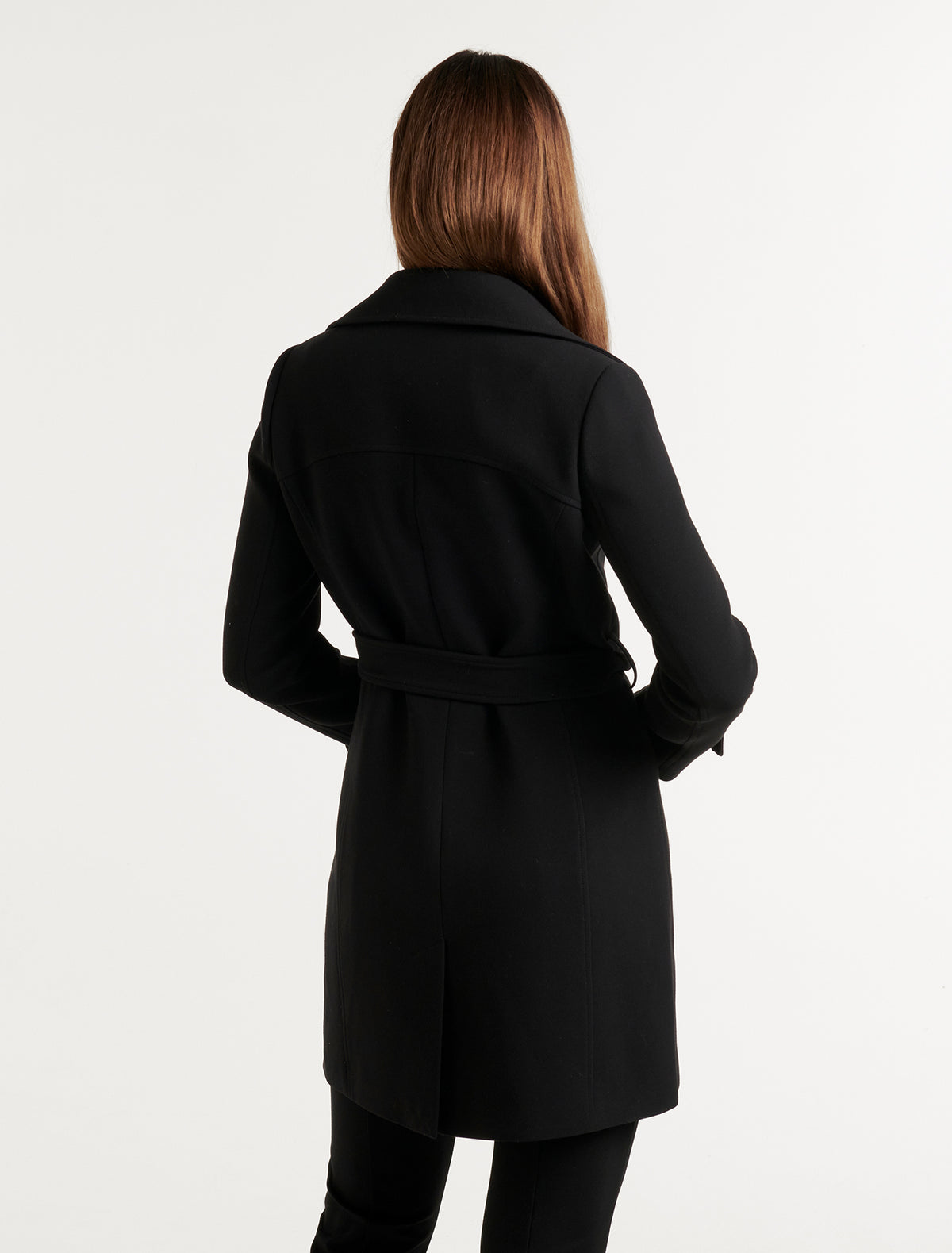 Violet Trench Mac Black