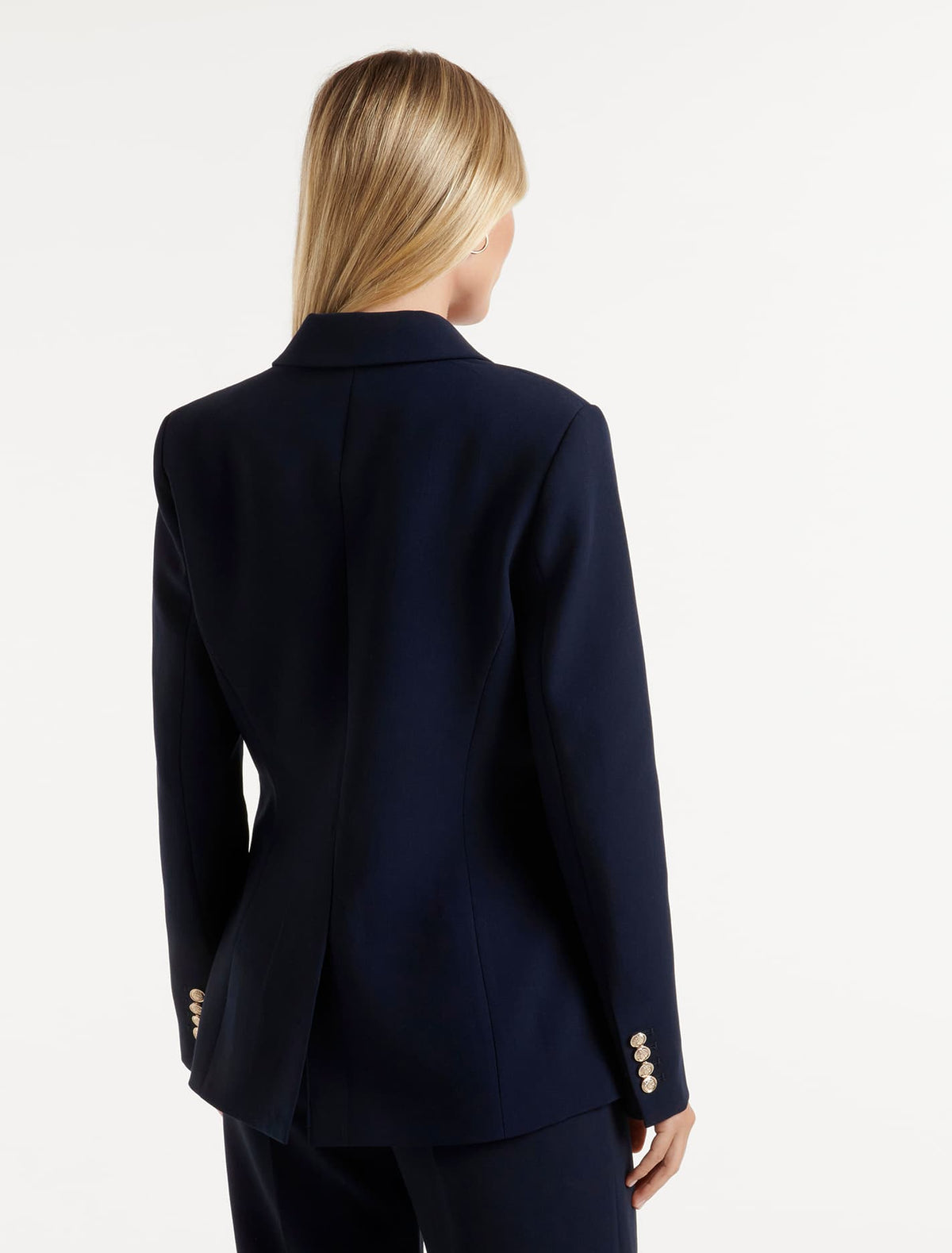 Chloe Military Blazer Navy