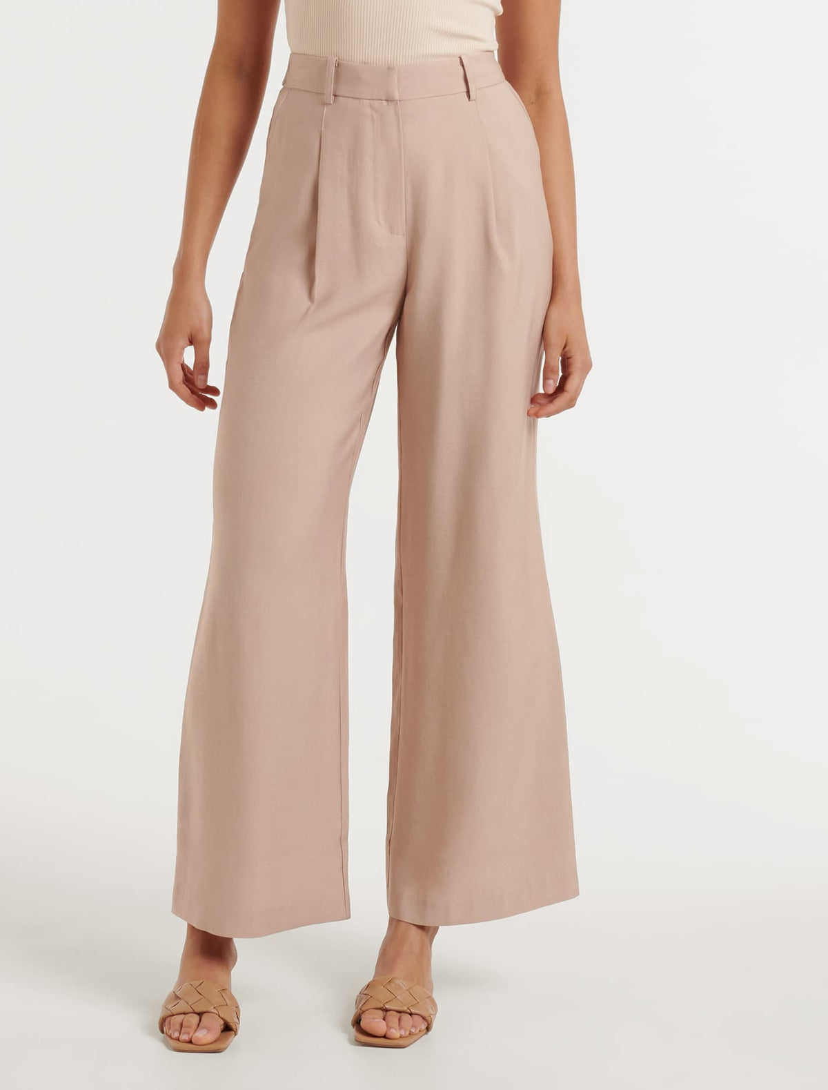 Marabella Bamboo Wide Leg Pant Neutral