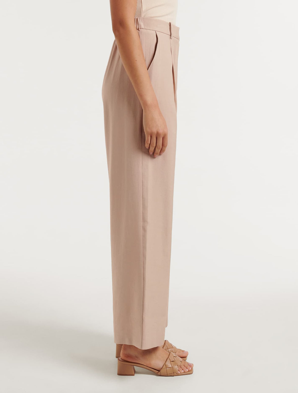 Marabella Bamboo Wide Leg Pant Neutral