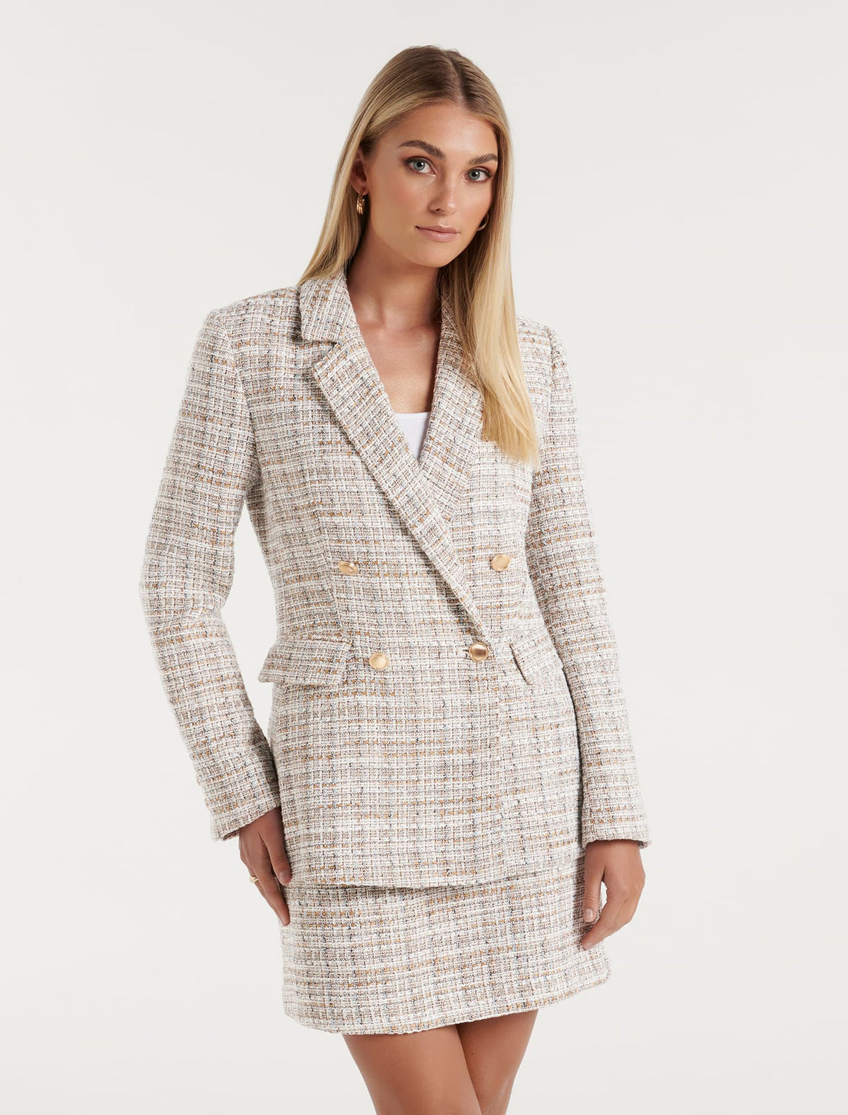 Bree Boucle Jacket Multi Suit