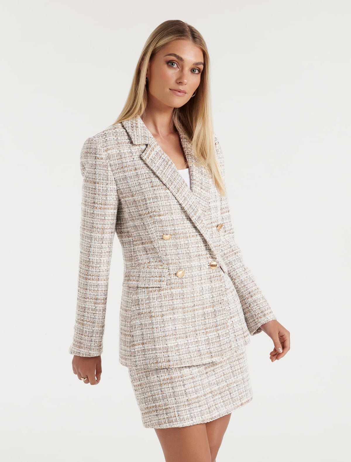 Bree Boucle Jacket Multi Suit