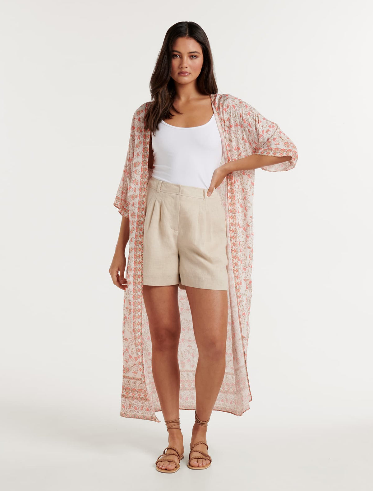 Maddy Longline Kimono KAVALA SCARF