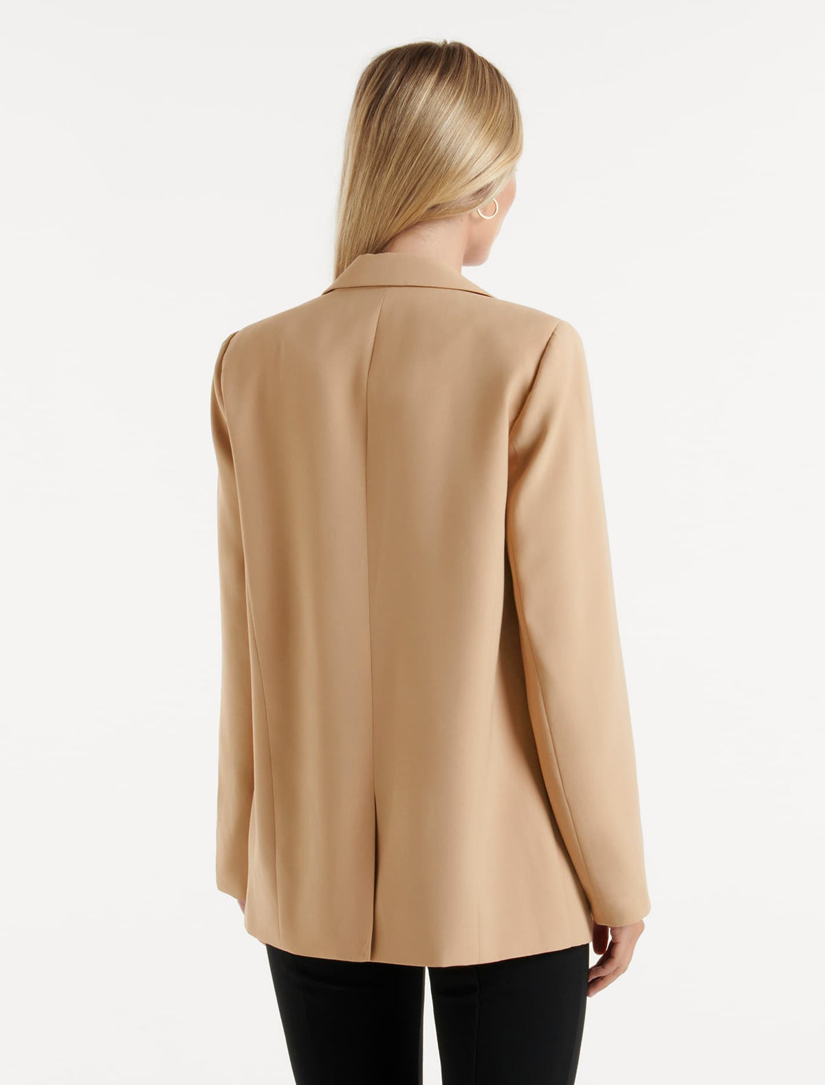 Bella Boyfriend Blazer Camel
